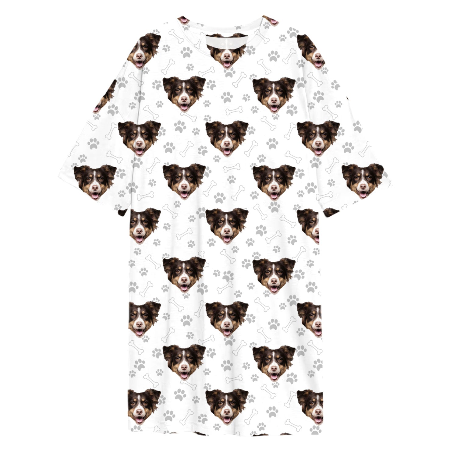 pjs with face on them