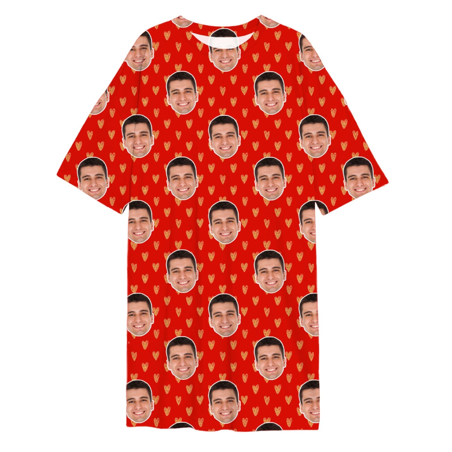 pjs with face on them