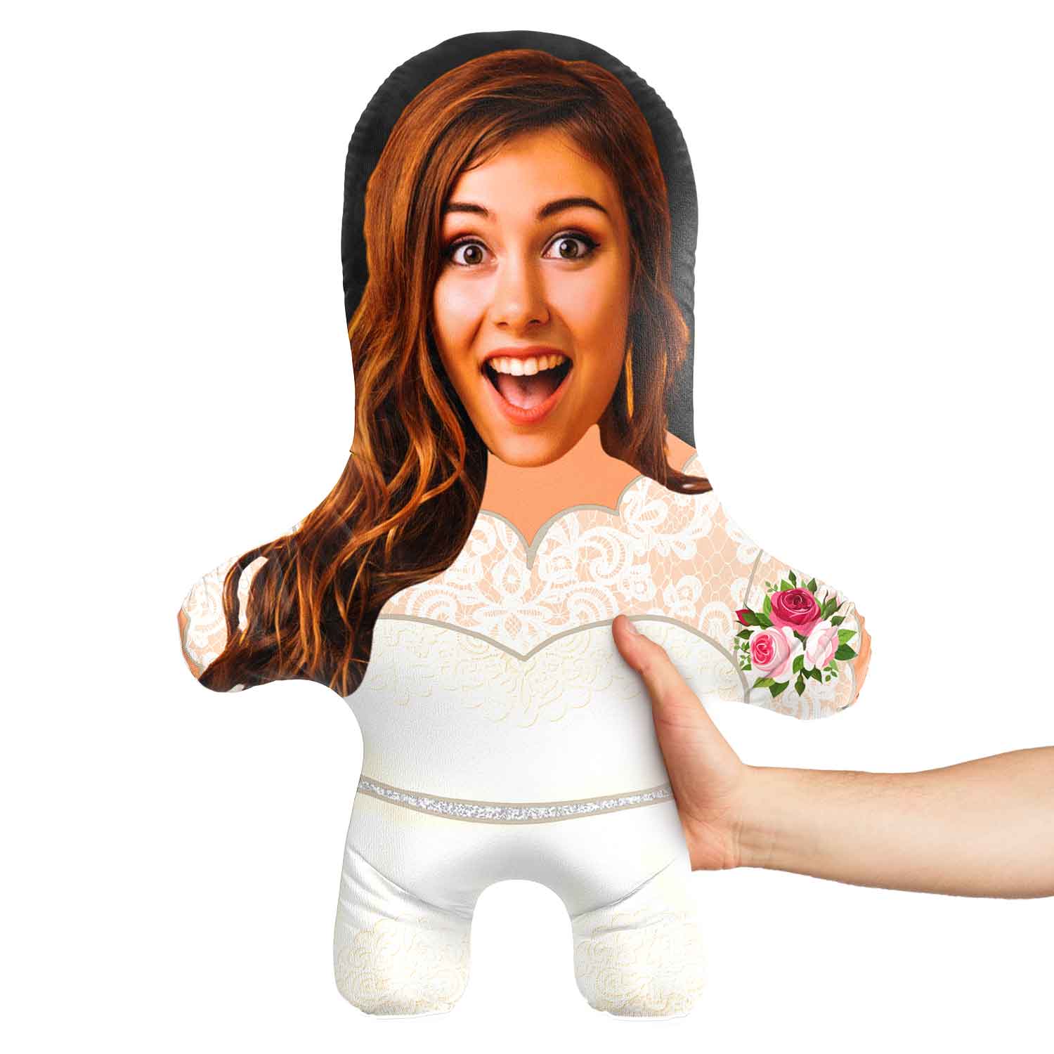Bride Face Pillow Doll