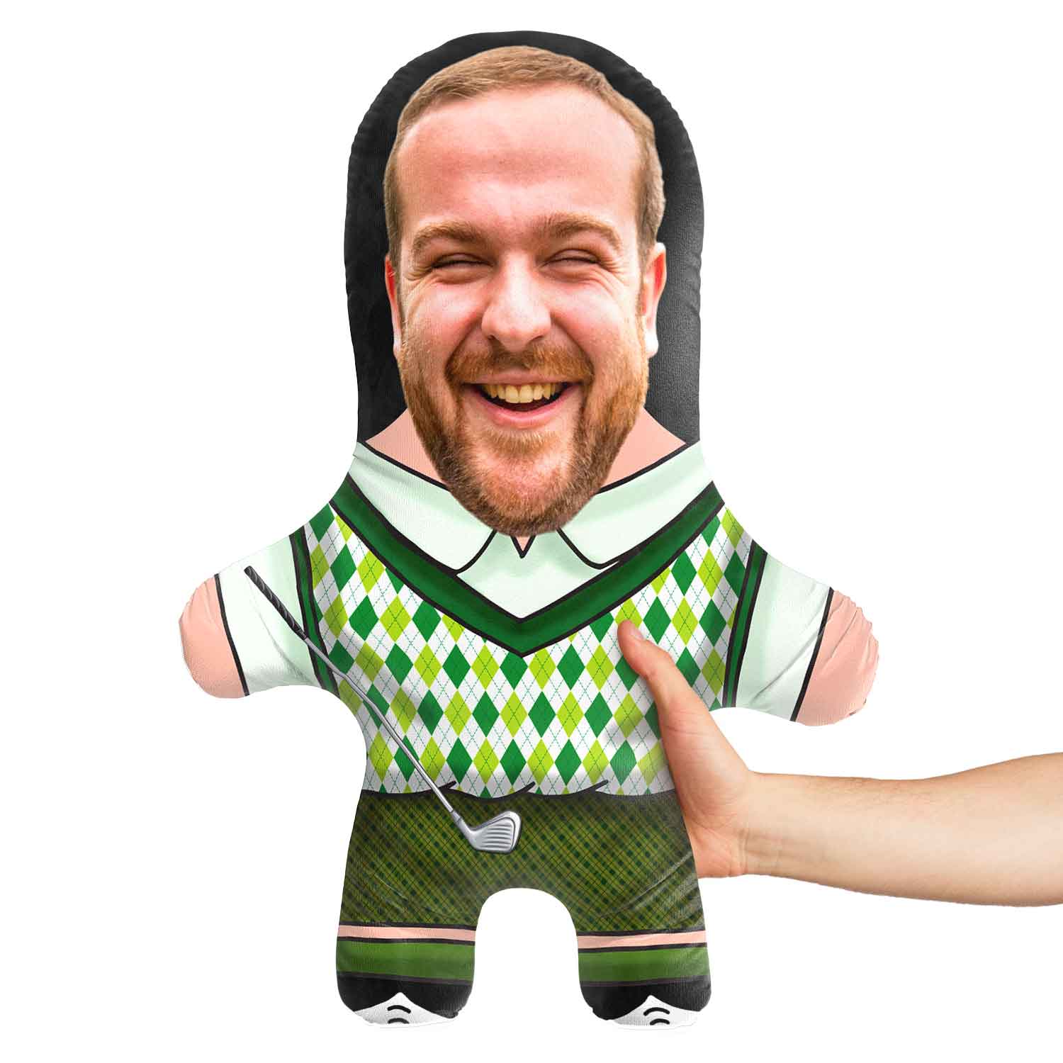 Golf Face Pillow Doll