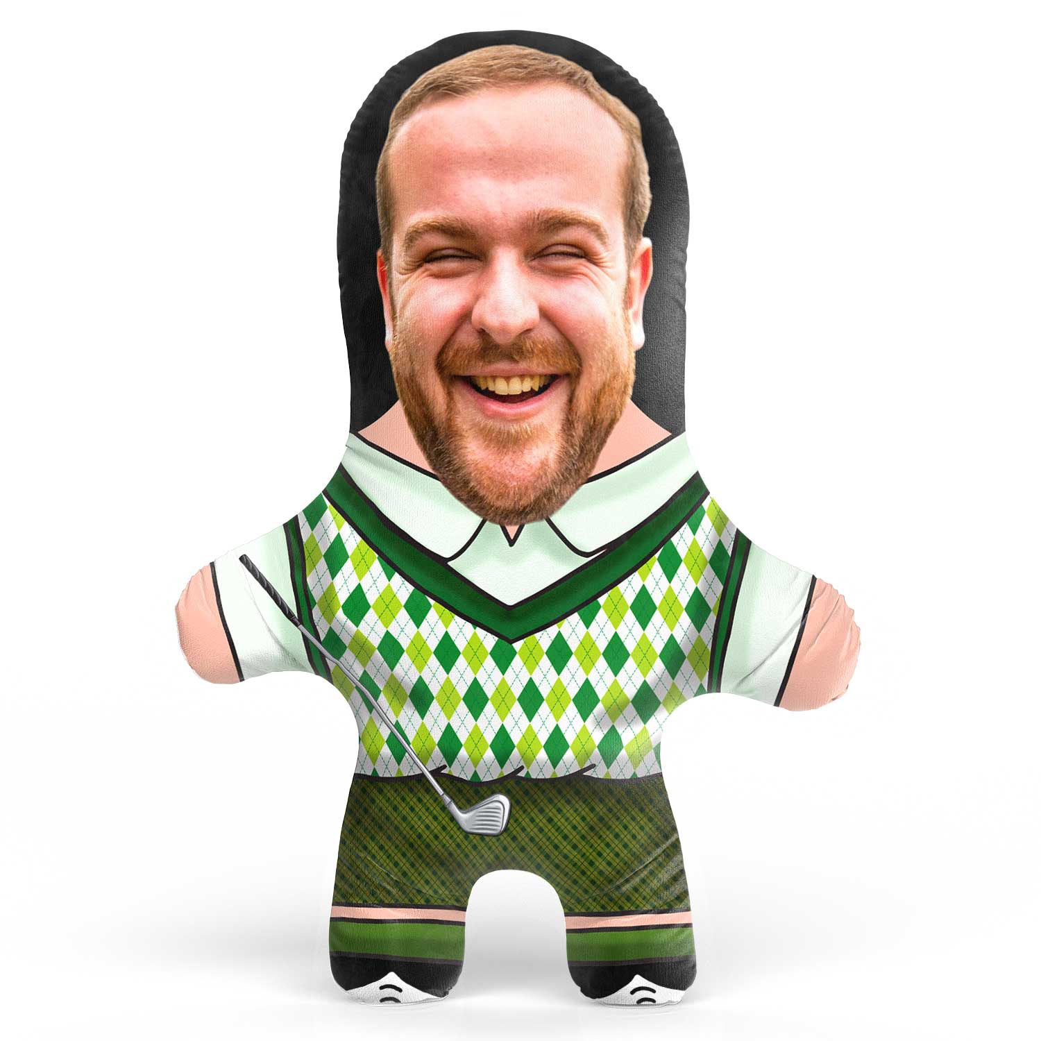 Golf Face Pillow Doll