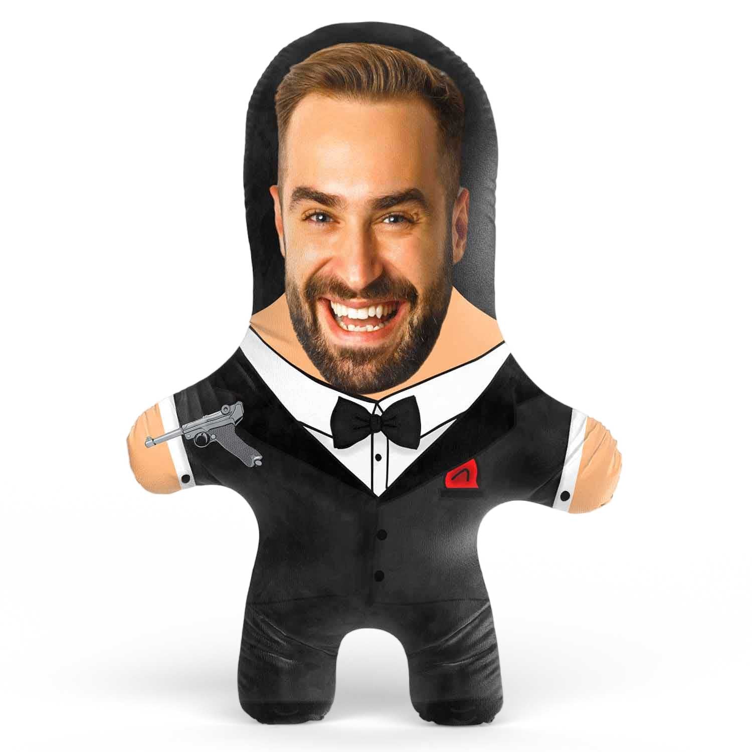 Bond Face Pillow Doll