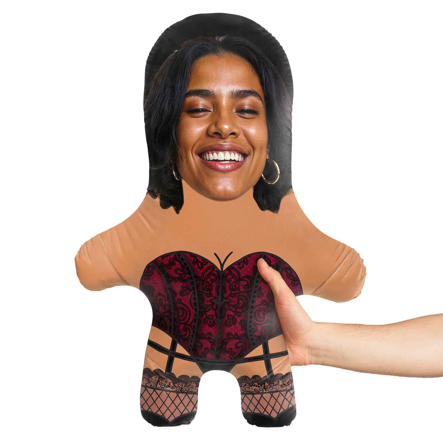 Stockings Face Pillow Doll