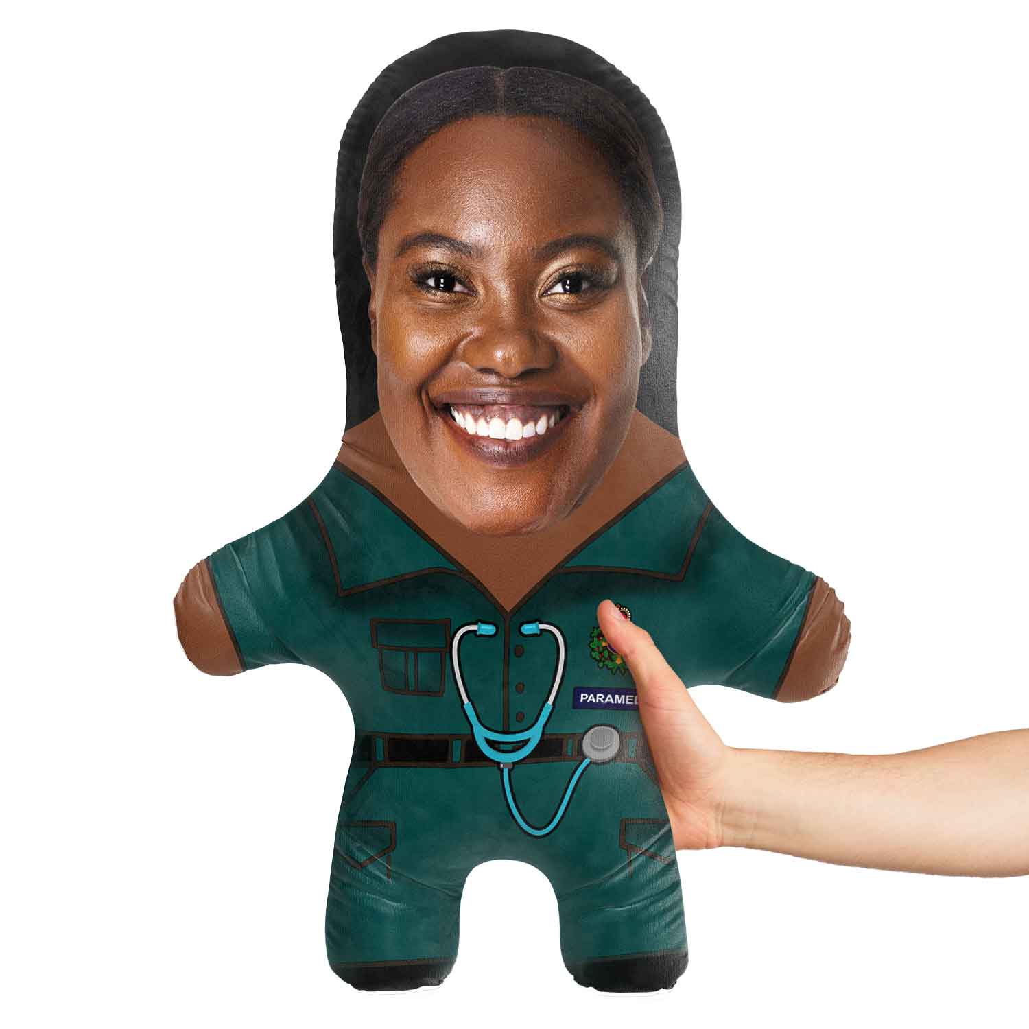Paramedic Face Pillow Doll