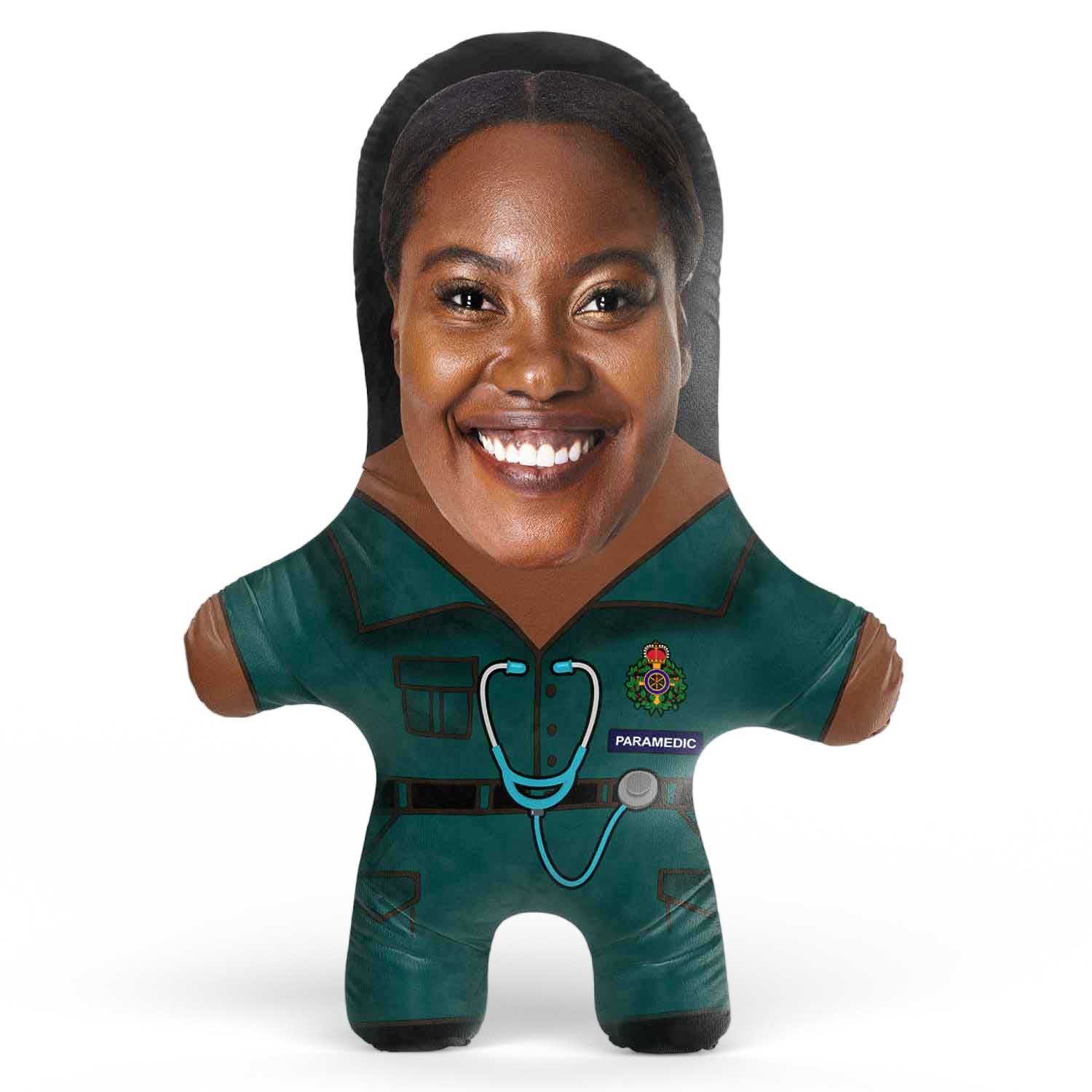 Paramedic Face Pillow Doll