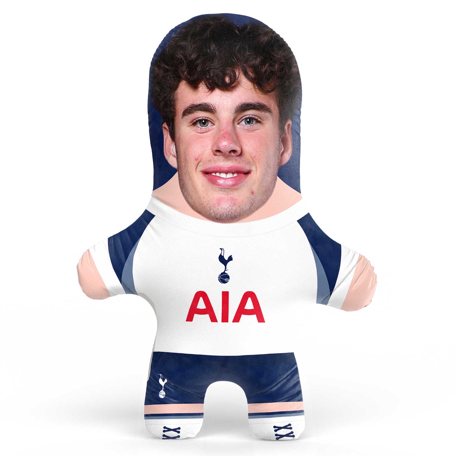 Archie Gray Face Pillow