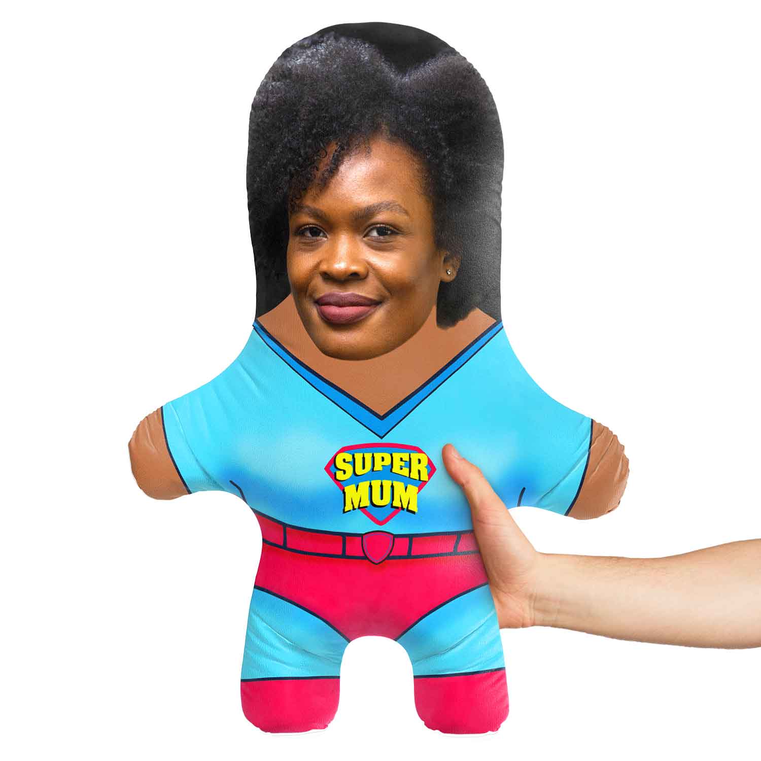 Super Mum Face Pillow Doll
