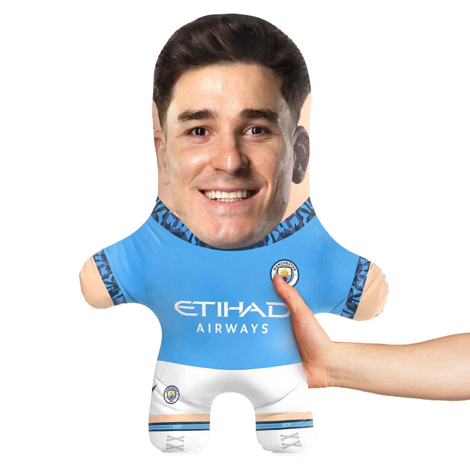 Julian Alvarez Face Pillow