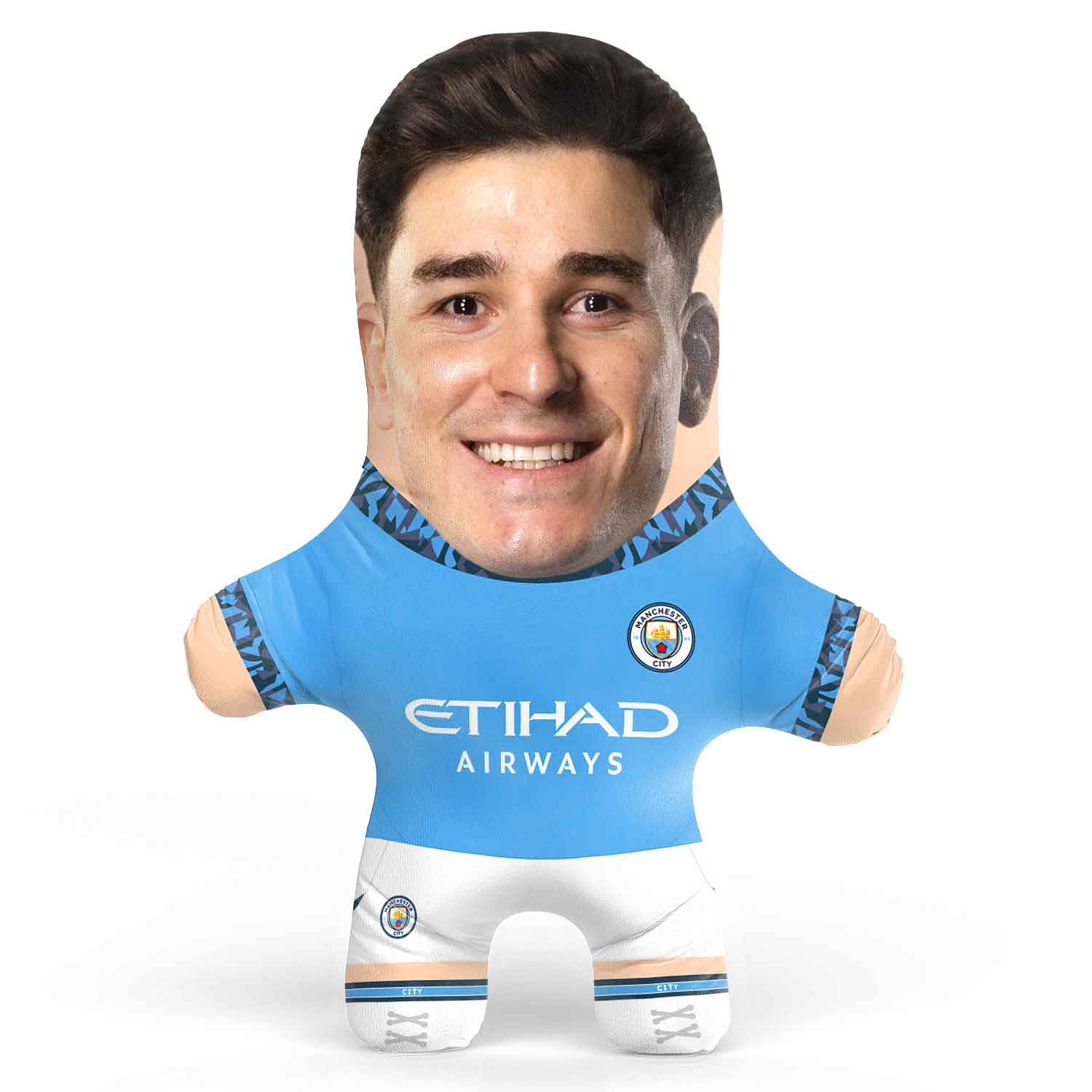 Julian Alvarez Face Pillow