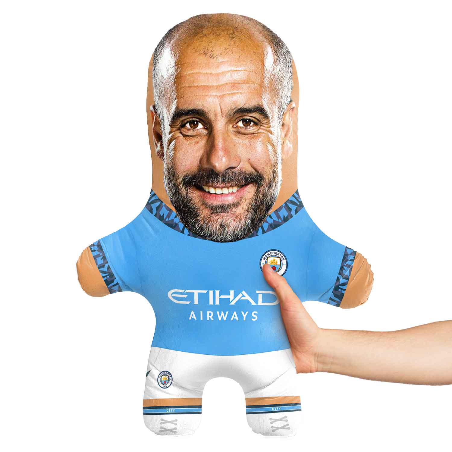 Pep Guardiola Face Pillow