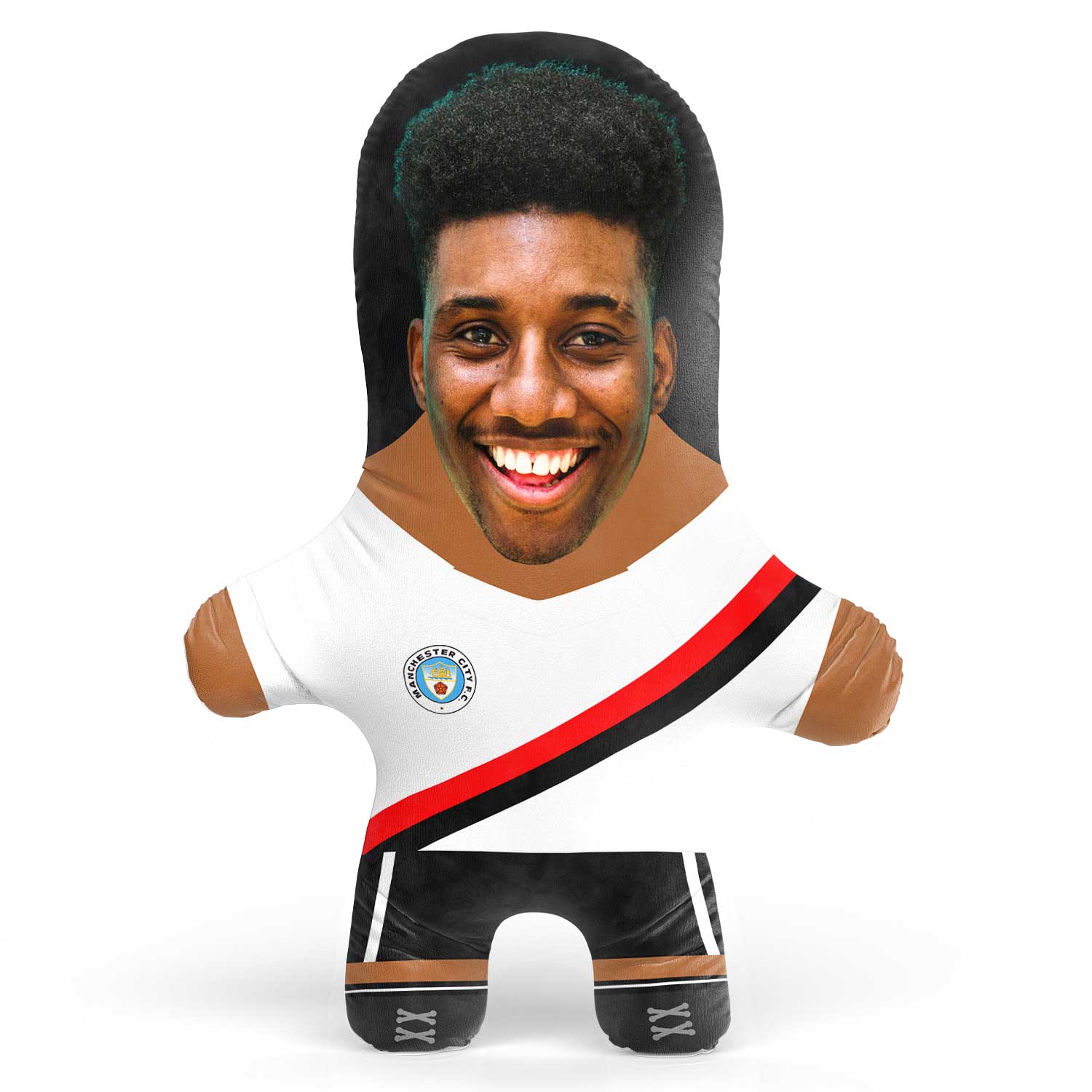 Man City 1978 Away Face Pillow