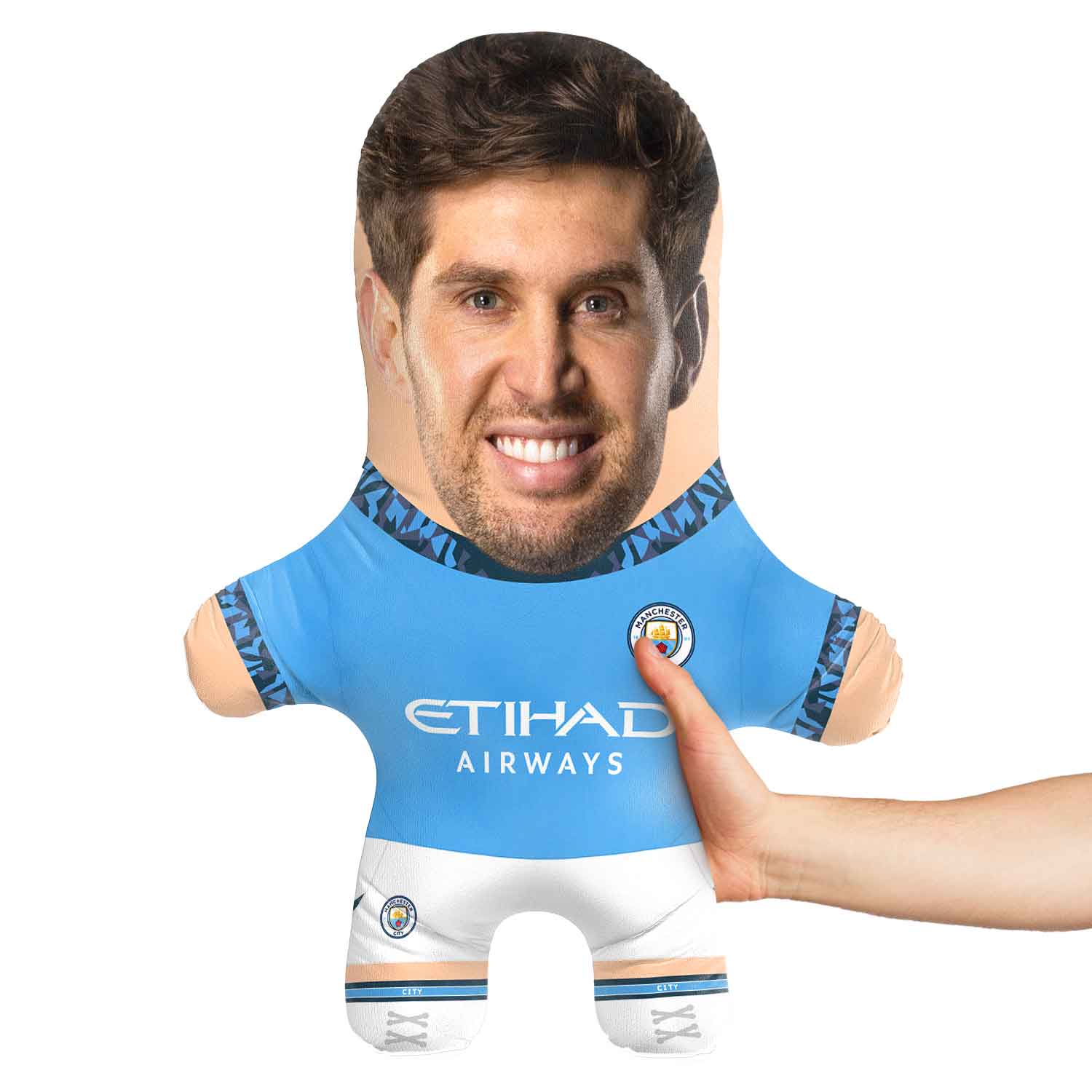 John Stones Face Pillow