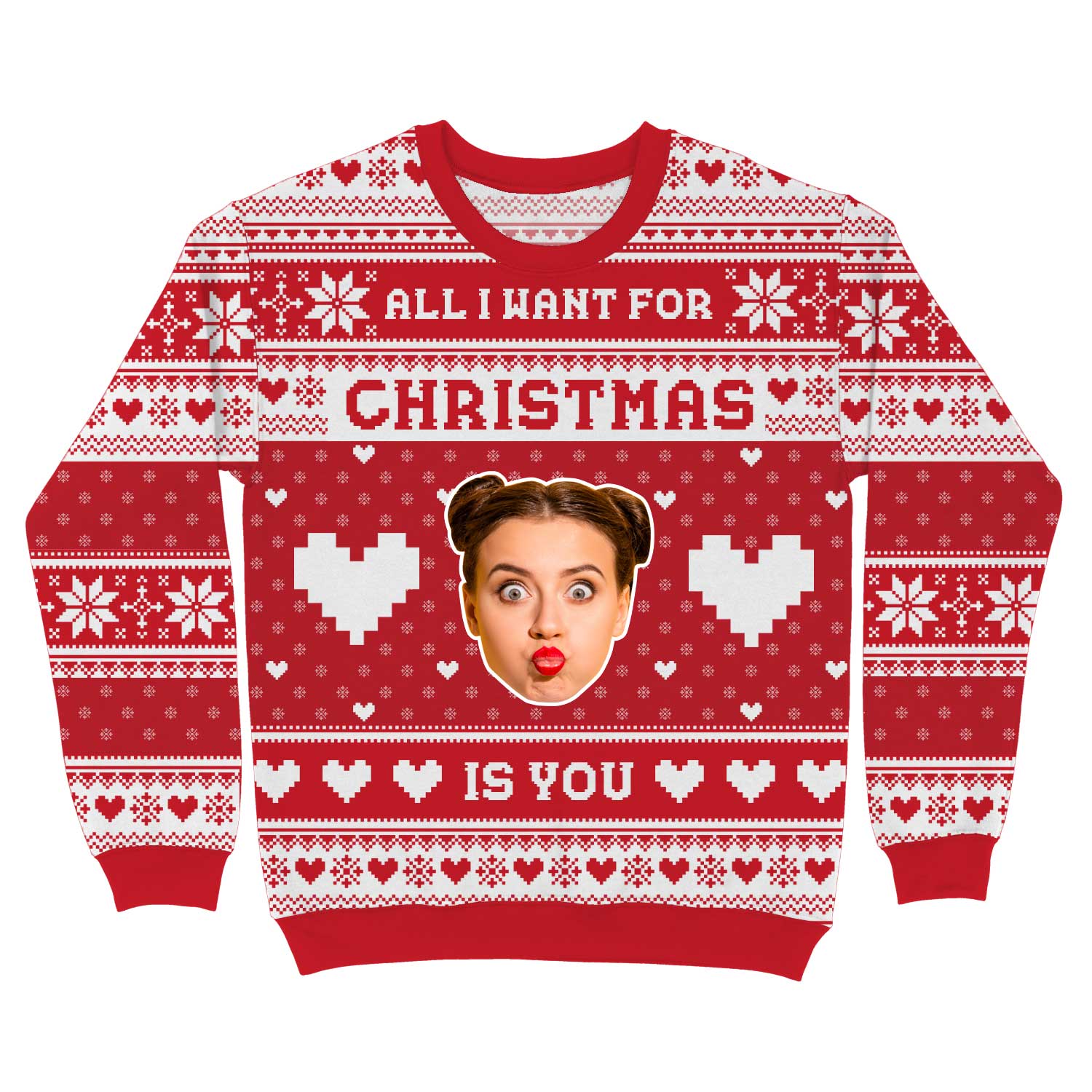 All I Want For Christmas Is You Personalised Christmas Jumper