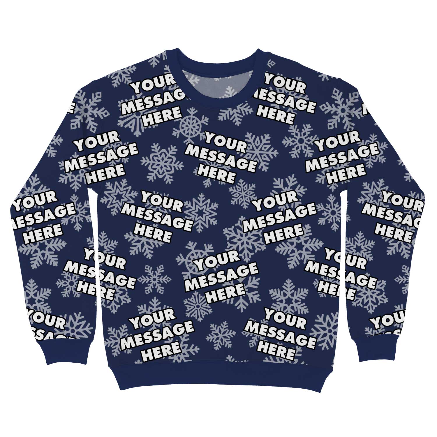 Your Message Personalised Jumper