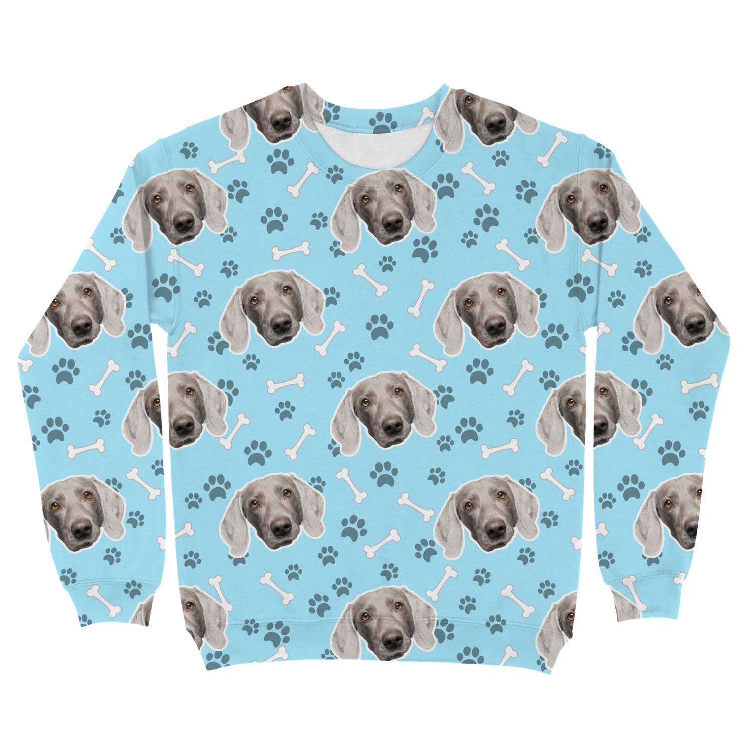 Dogsy Pattern Personalised Sweatshirt