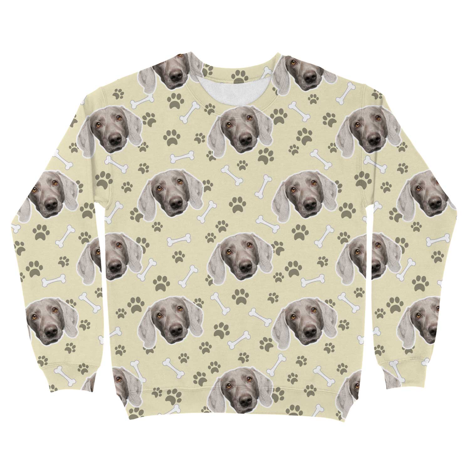Dogsy Pattern Personalised Sweatshirt