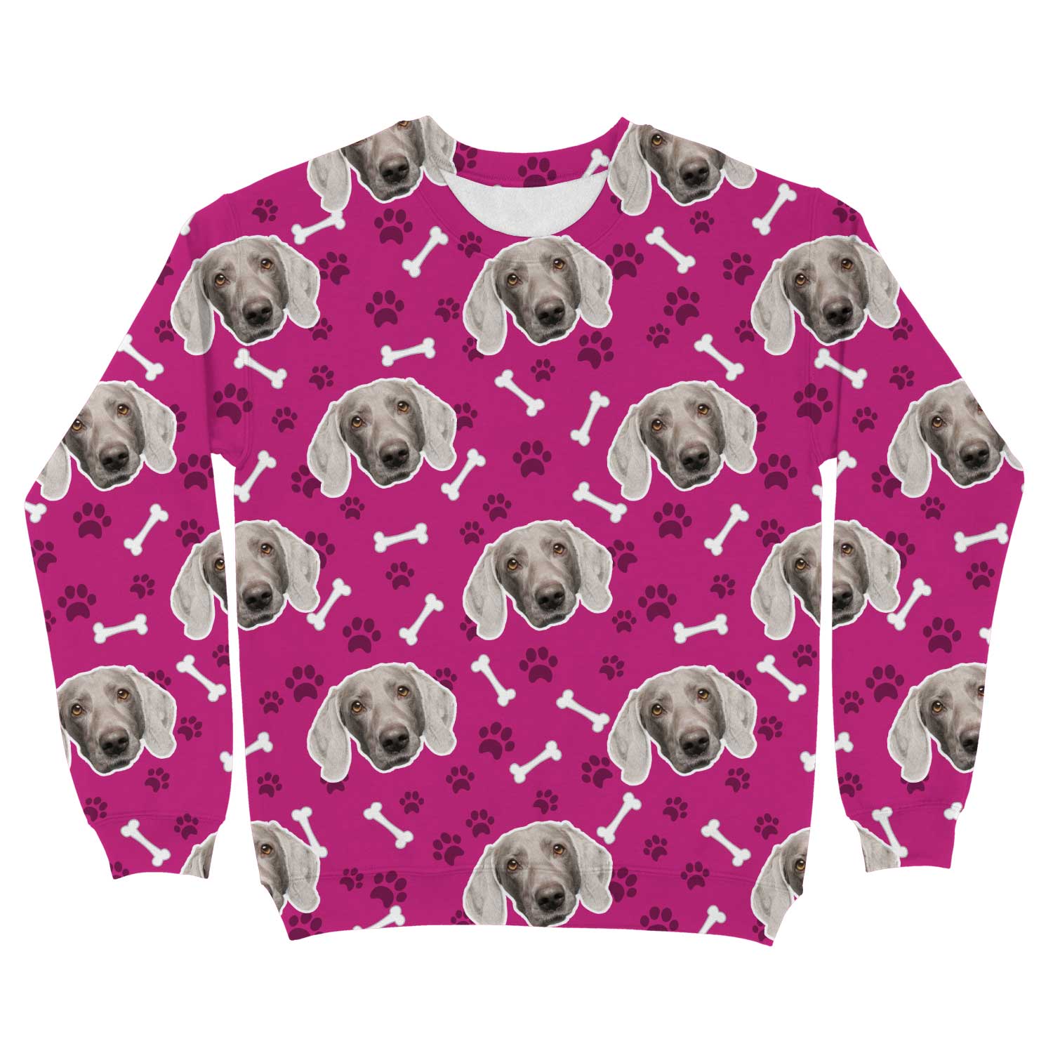 Dogsy Pattern Personalised Sweatshirt