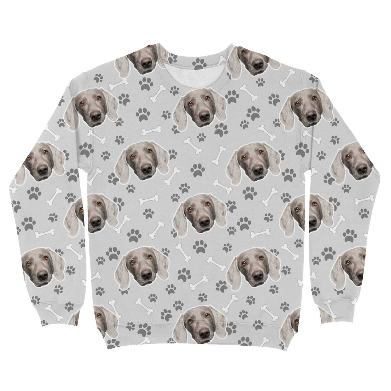 Dogsy Pattern Personalised Sweatshirt