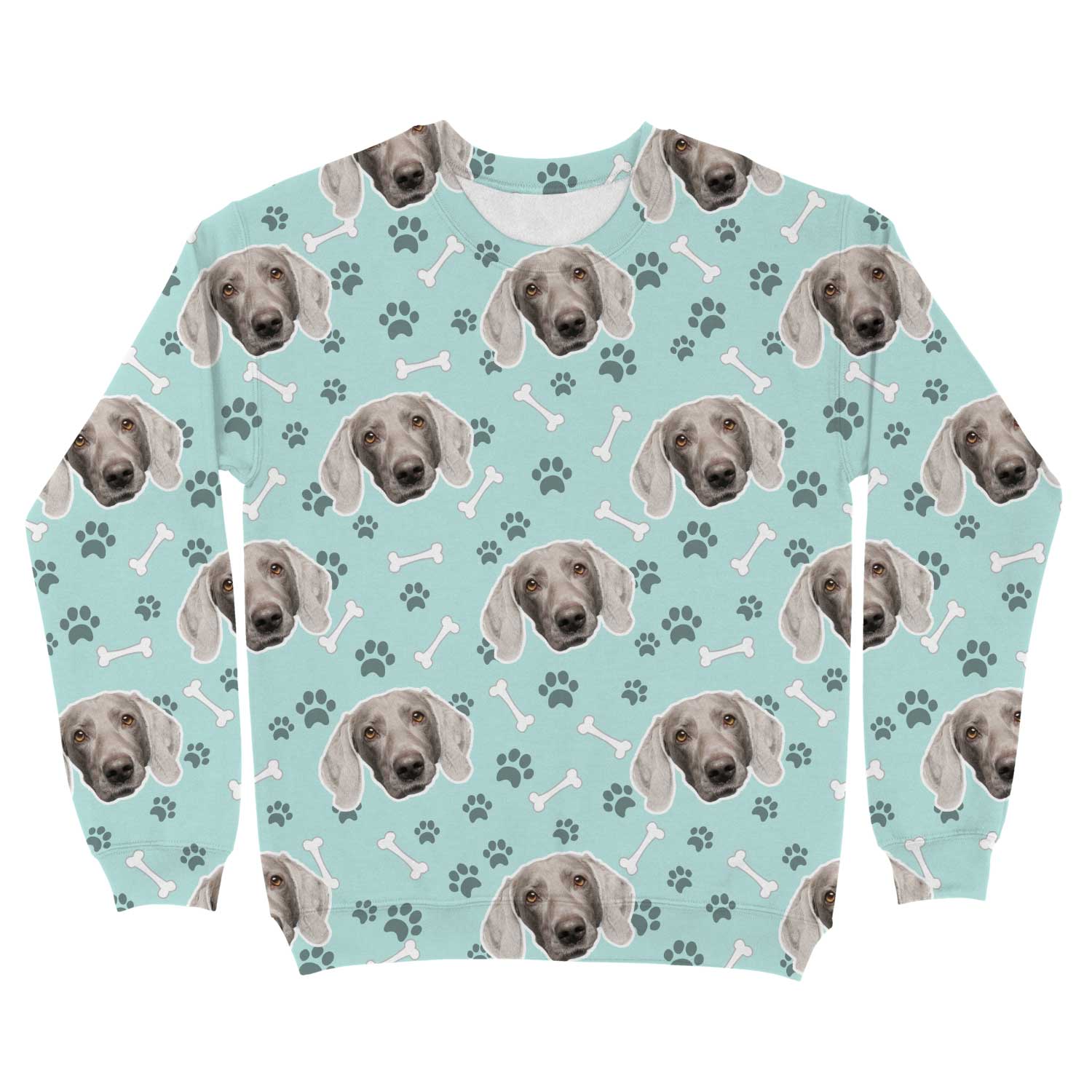Dogsy Pattern Personalised Sweatshirt