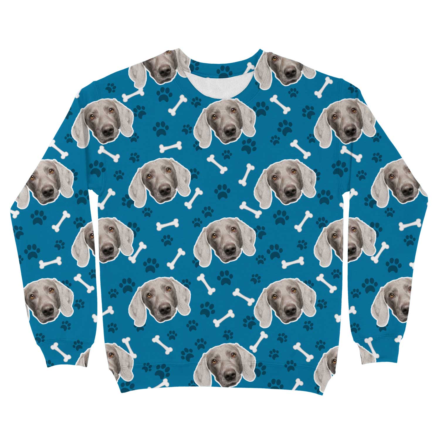 Dogsy Pattern Personalised Sweatshirt