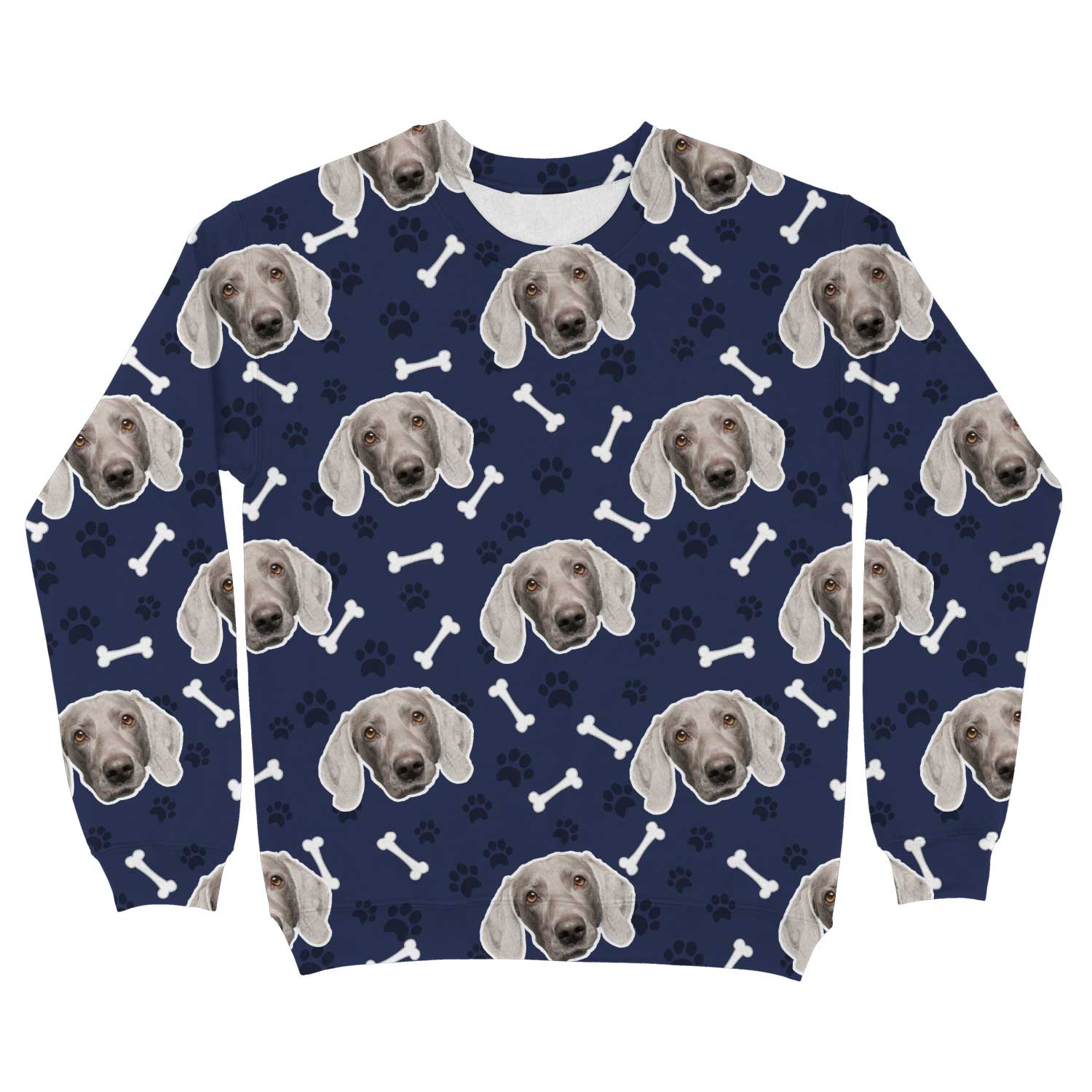 Dogsy Pattern Personalised Sweatshirt