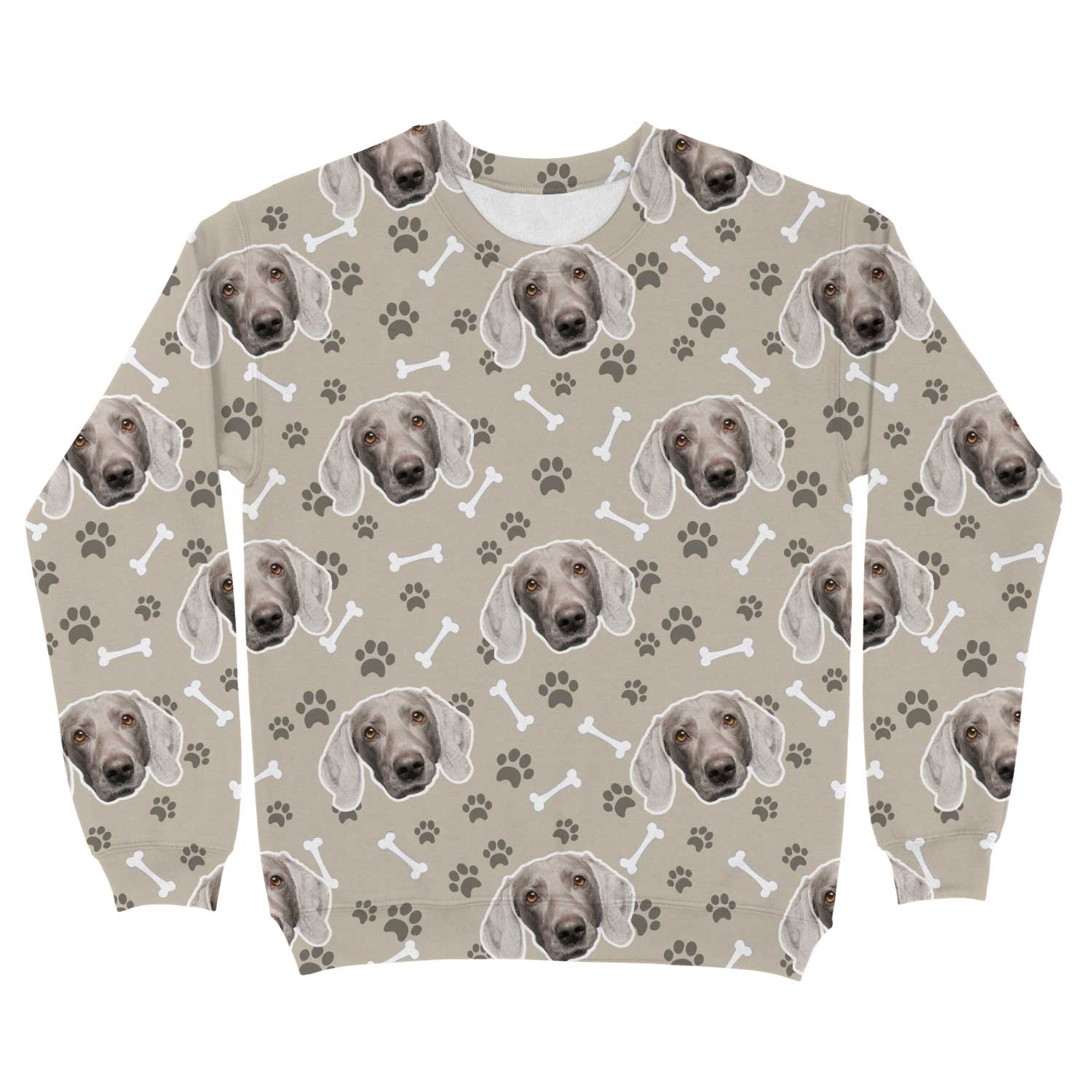 Dogsy Pattern Personalised Sweatshirt