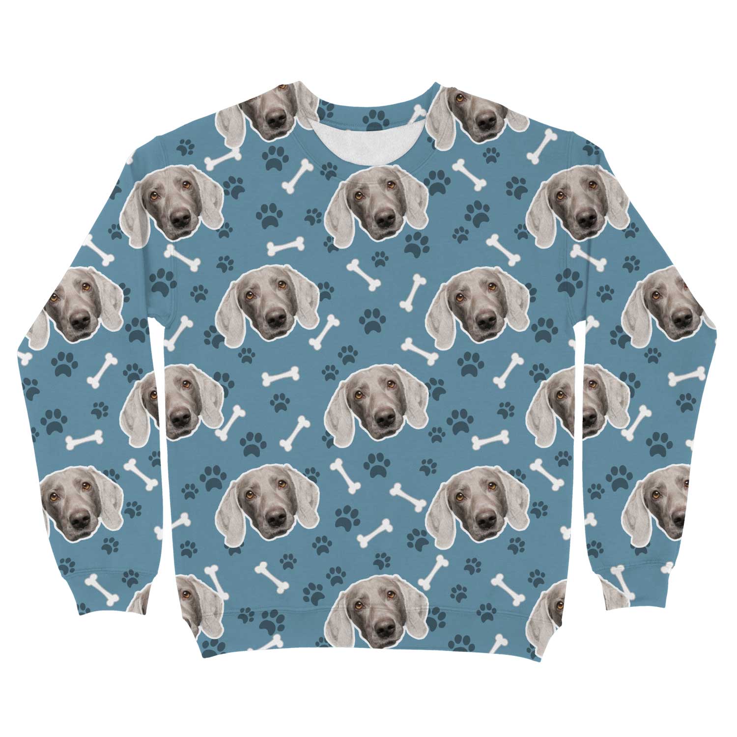 Dogsy Pattern Personalised Sweatshirt