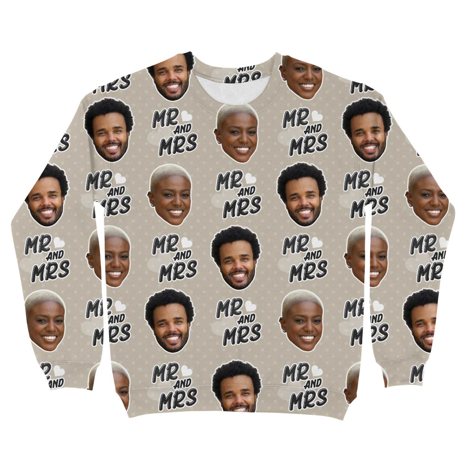 Mr & Mrs Personalised Sweatshirt