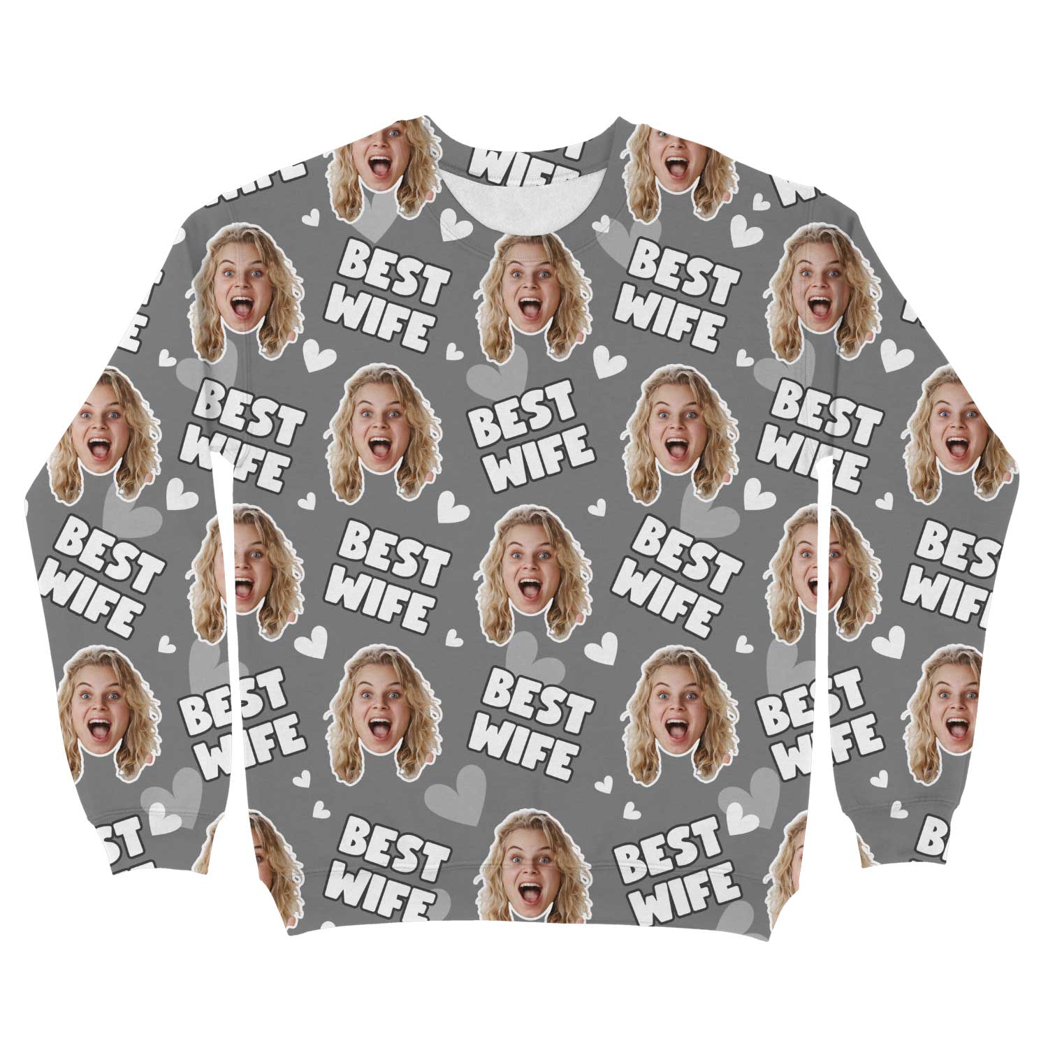 Best Wife Personalised Sweatshirt