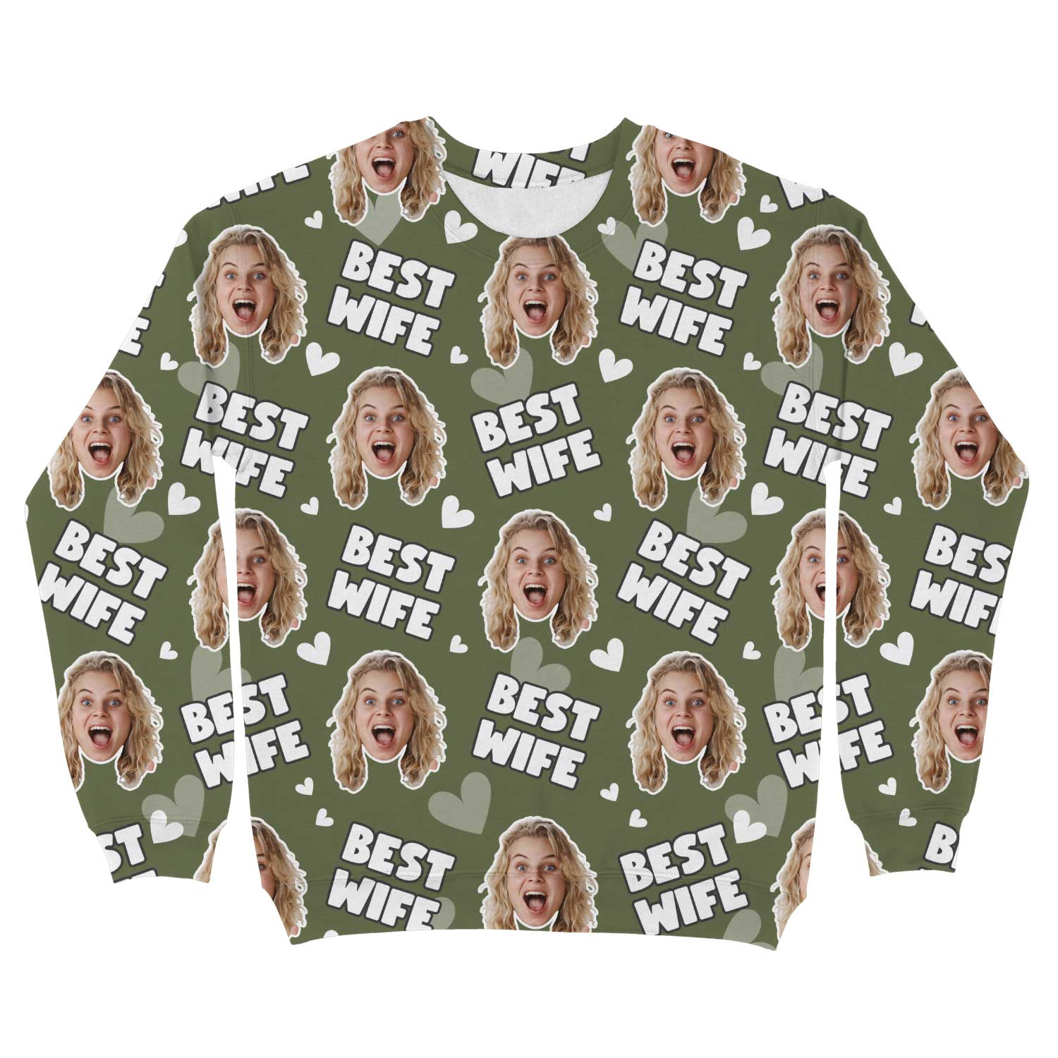 Best Wife Personalised Sweatshirt