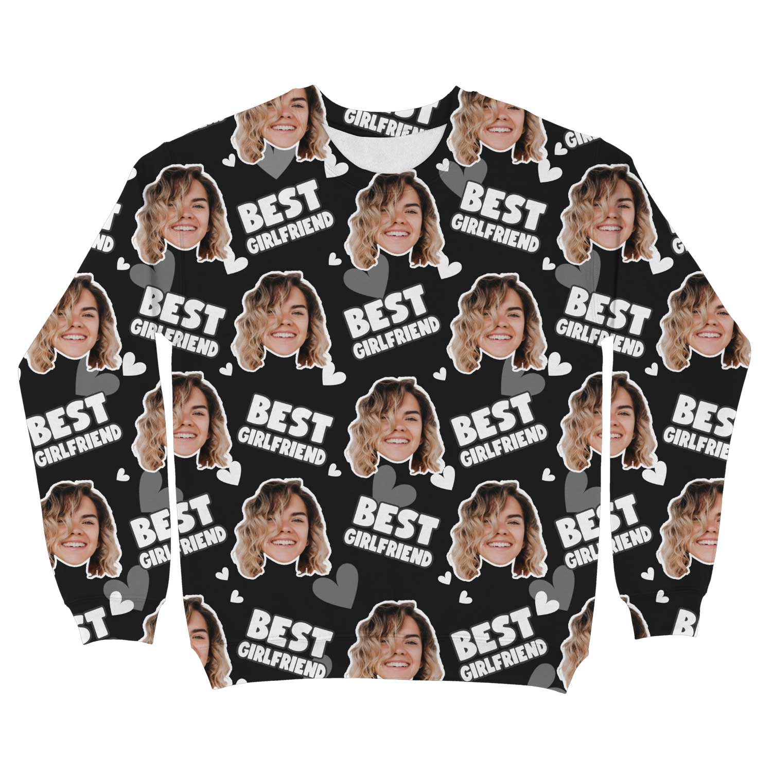Best Girlfriend Personalised Sweatshirt