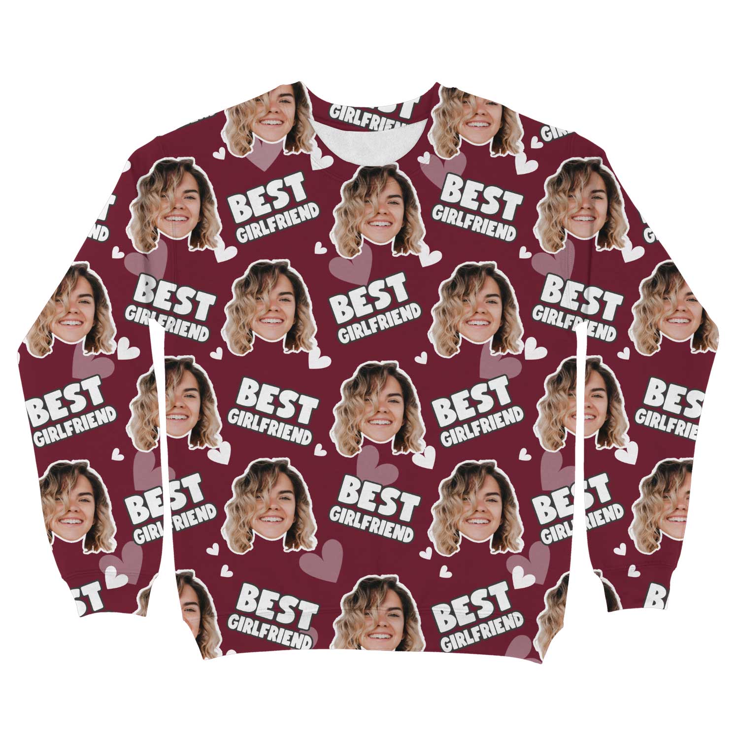Best Girlfriend Personalised Sweatshirt