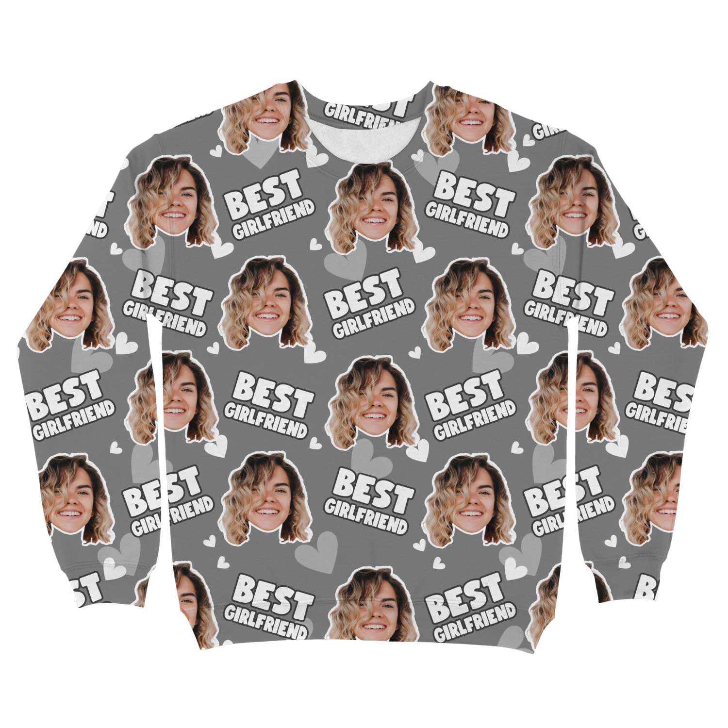 Best Girlfriend Personalised Sweatshirt