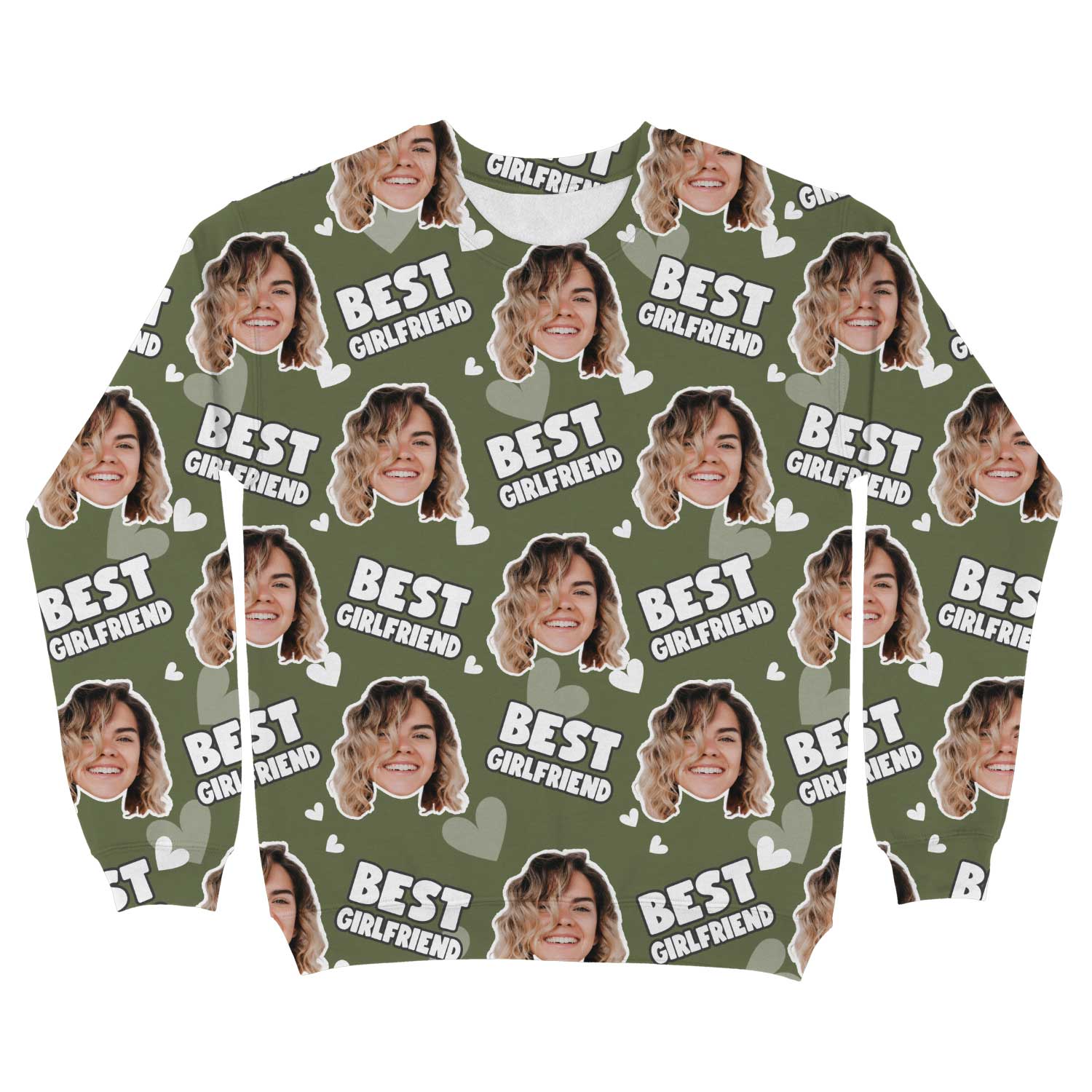 Best Girlfriend Personalised Sweatshirt