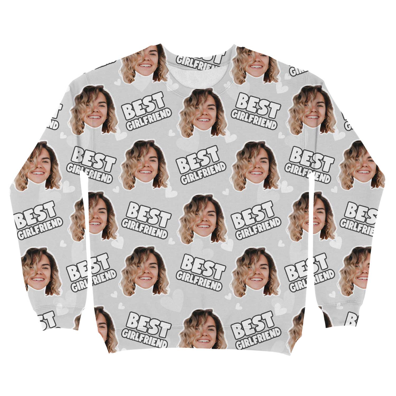 Best Girlfriend Personalised Sweatshirt