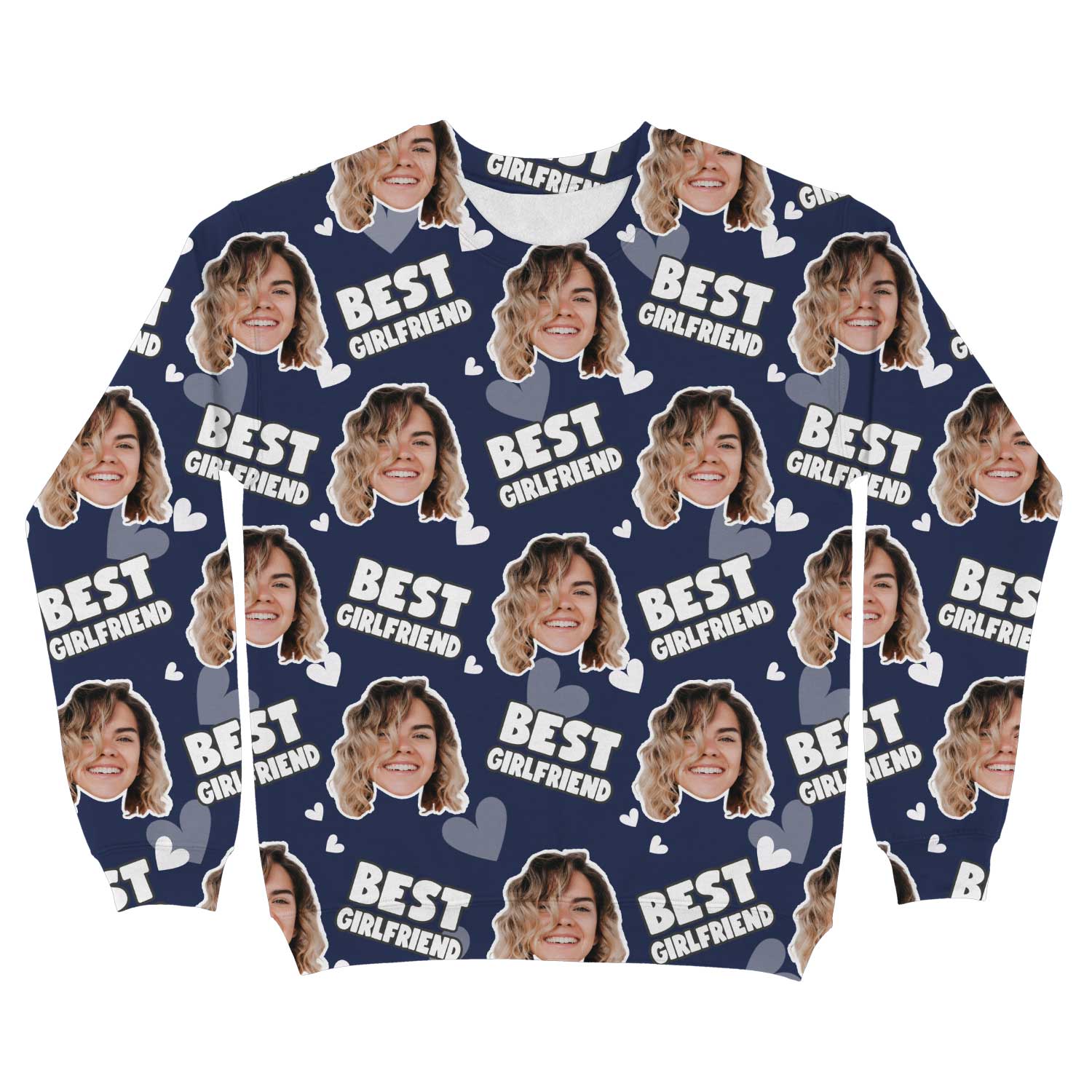 Best Girlfriend Personalised Sweatshirt