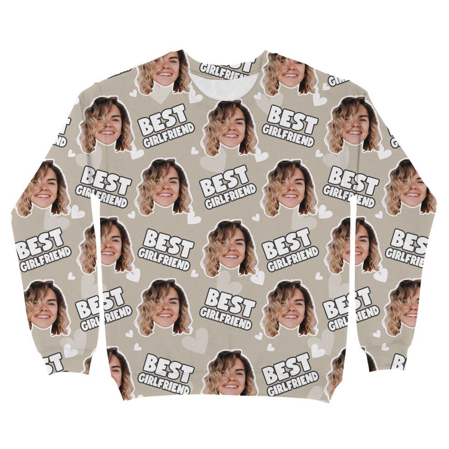 Best Girlfriend Personalised Sweatshirt