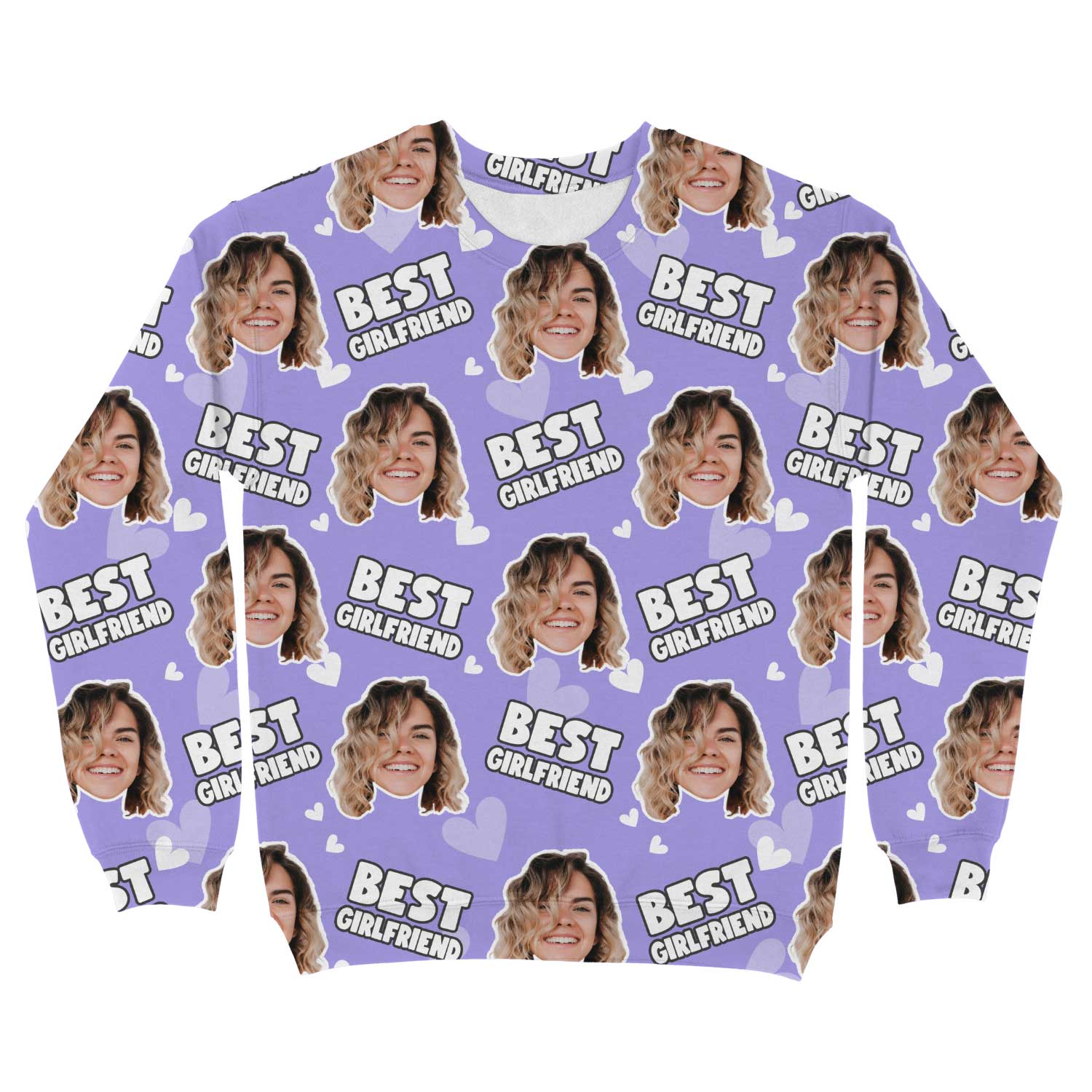 Best Girlfriend Personalised Sweatshirt