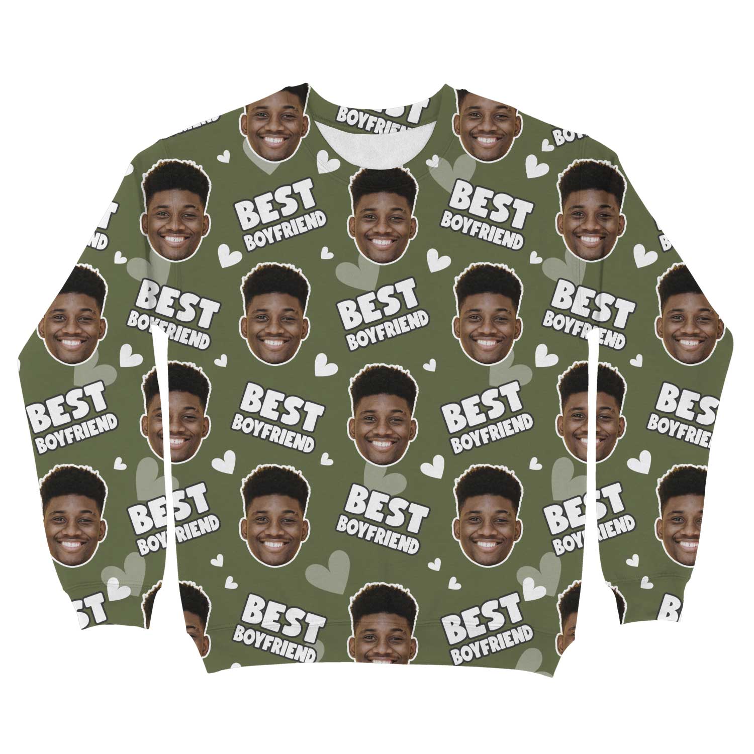 Best Boyfriend Personalised Sweatshirt