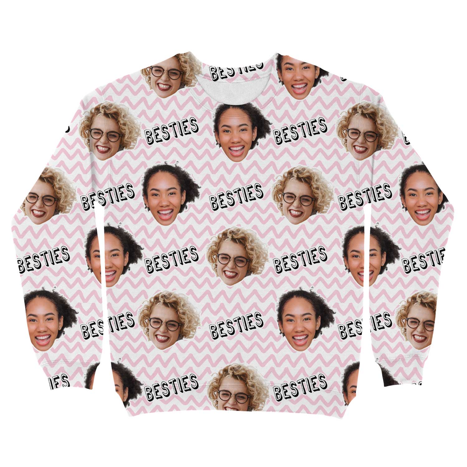 Besties Personalised Sweatshirt