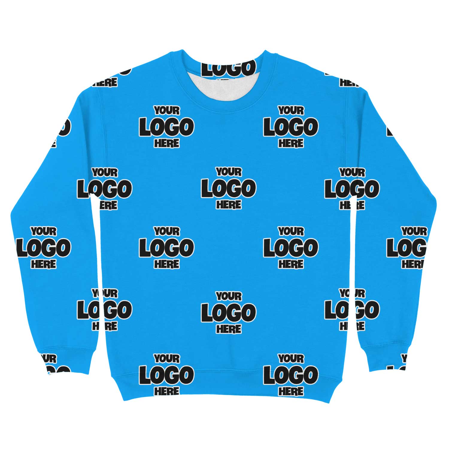 Personalised Full-Print Sweatshirt with Your Business Logo