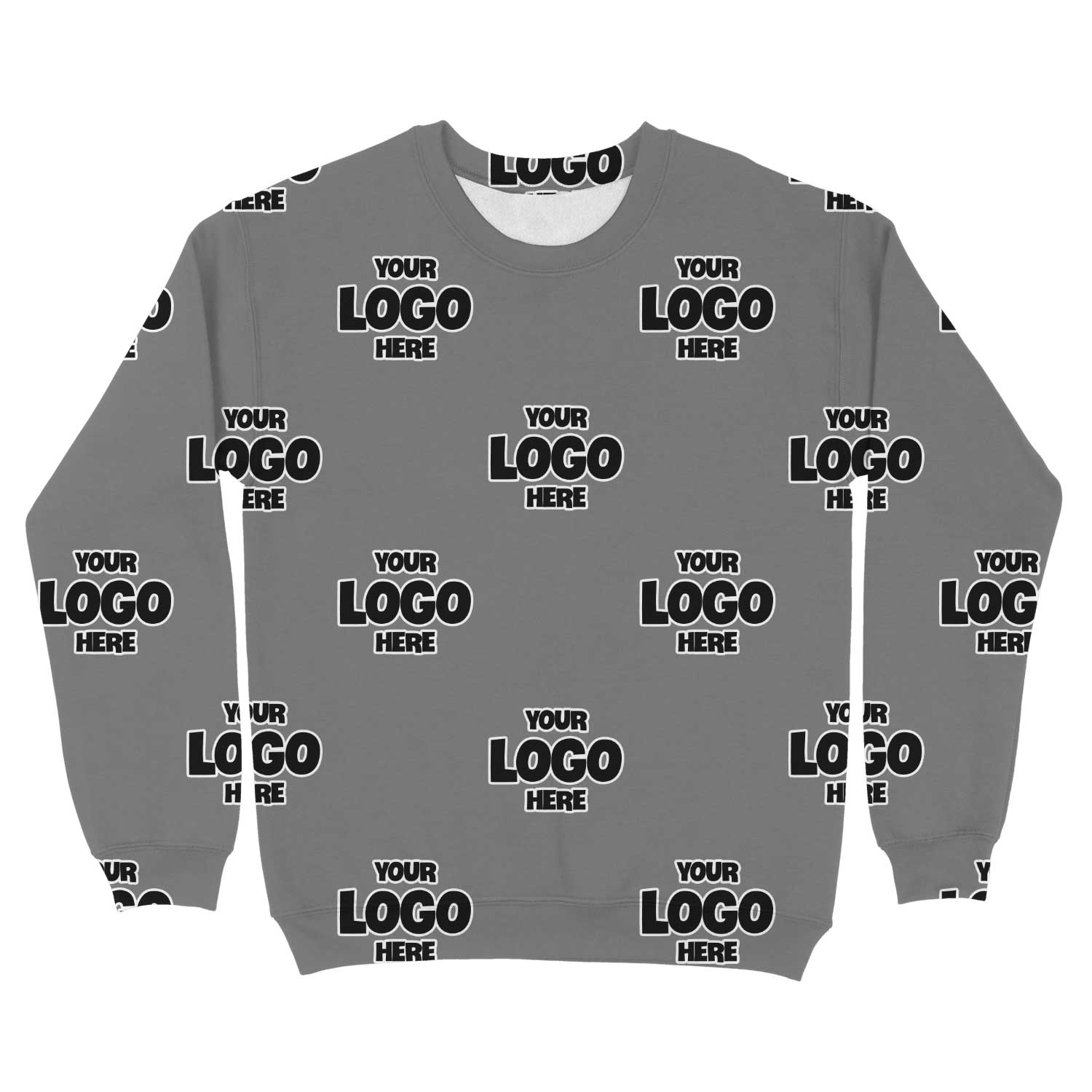 Personalised Full-Print Sweatshirt with Your Business Logo