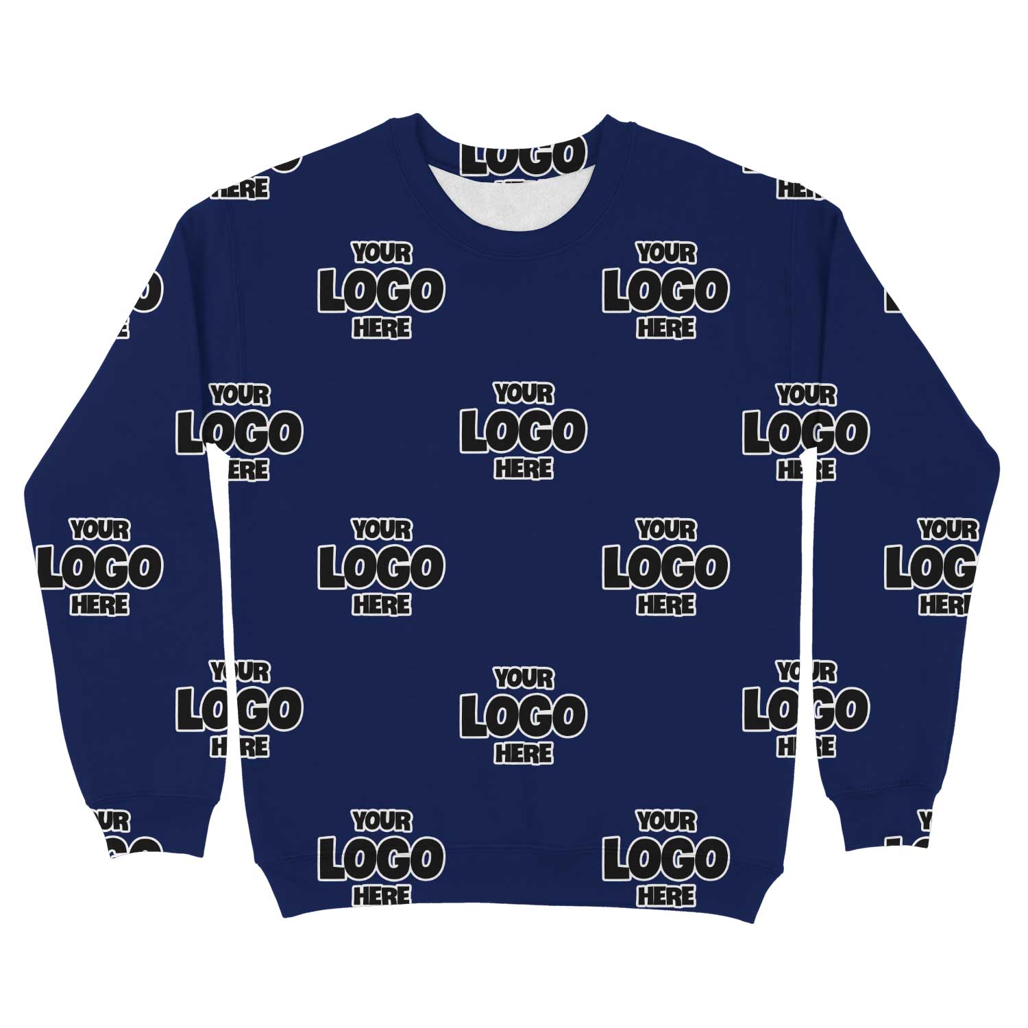 Personalised Full-Print Sweatshirt with Your Business Logo