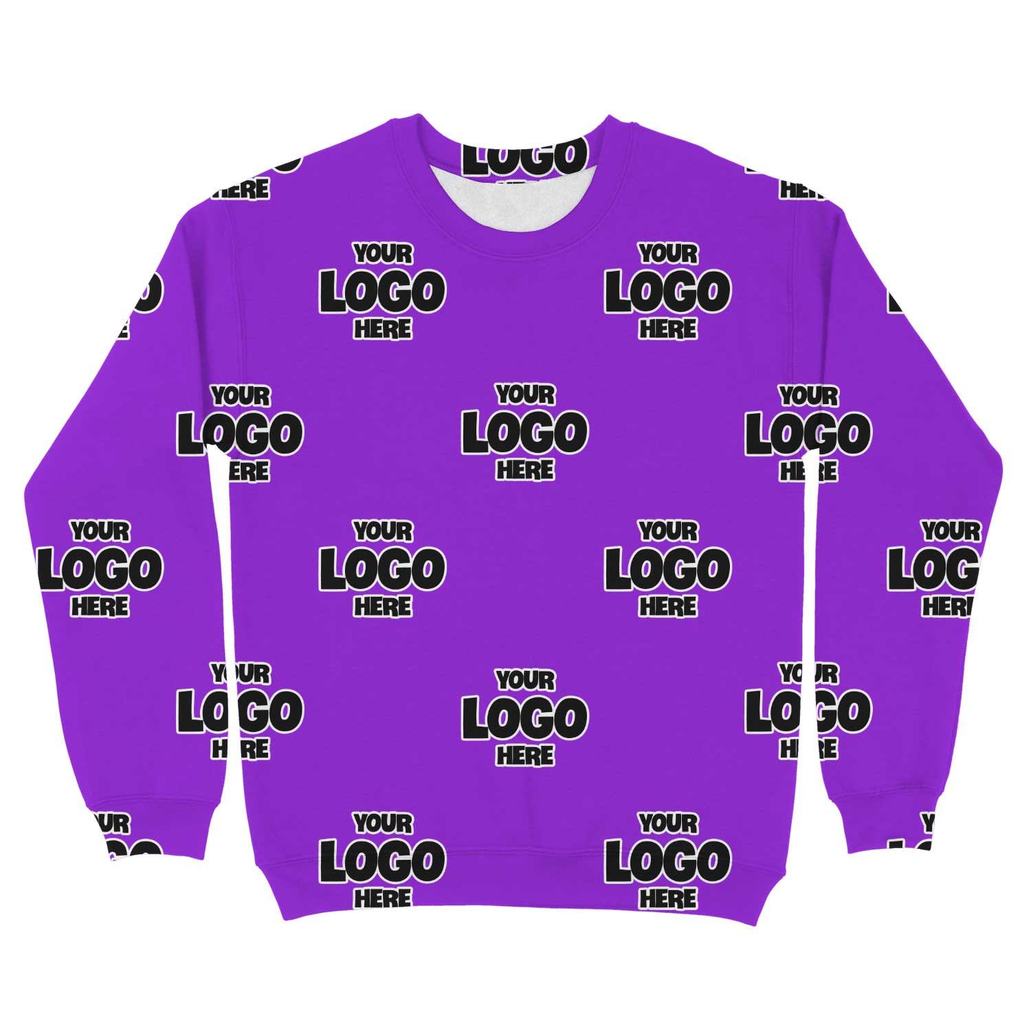 Personalised Full-Print Sweatshirt with Your Business Logo