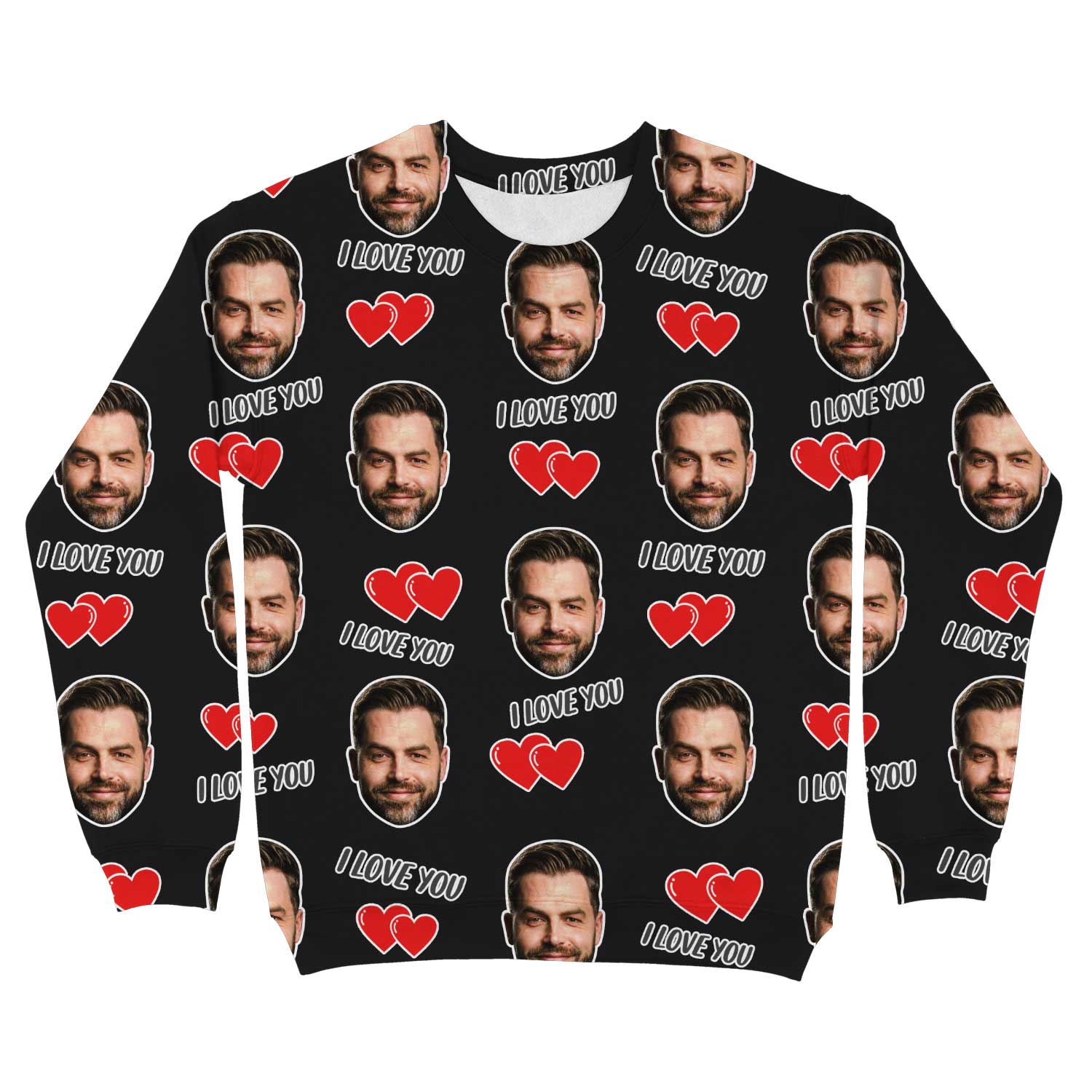 I Love You Personalised Sweatshirt