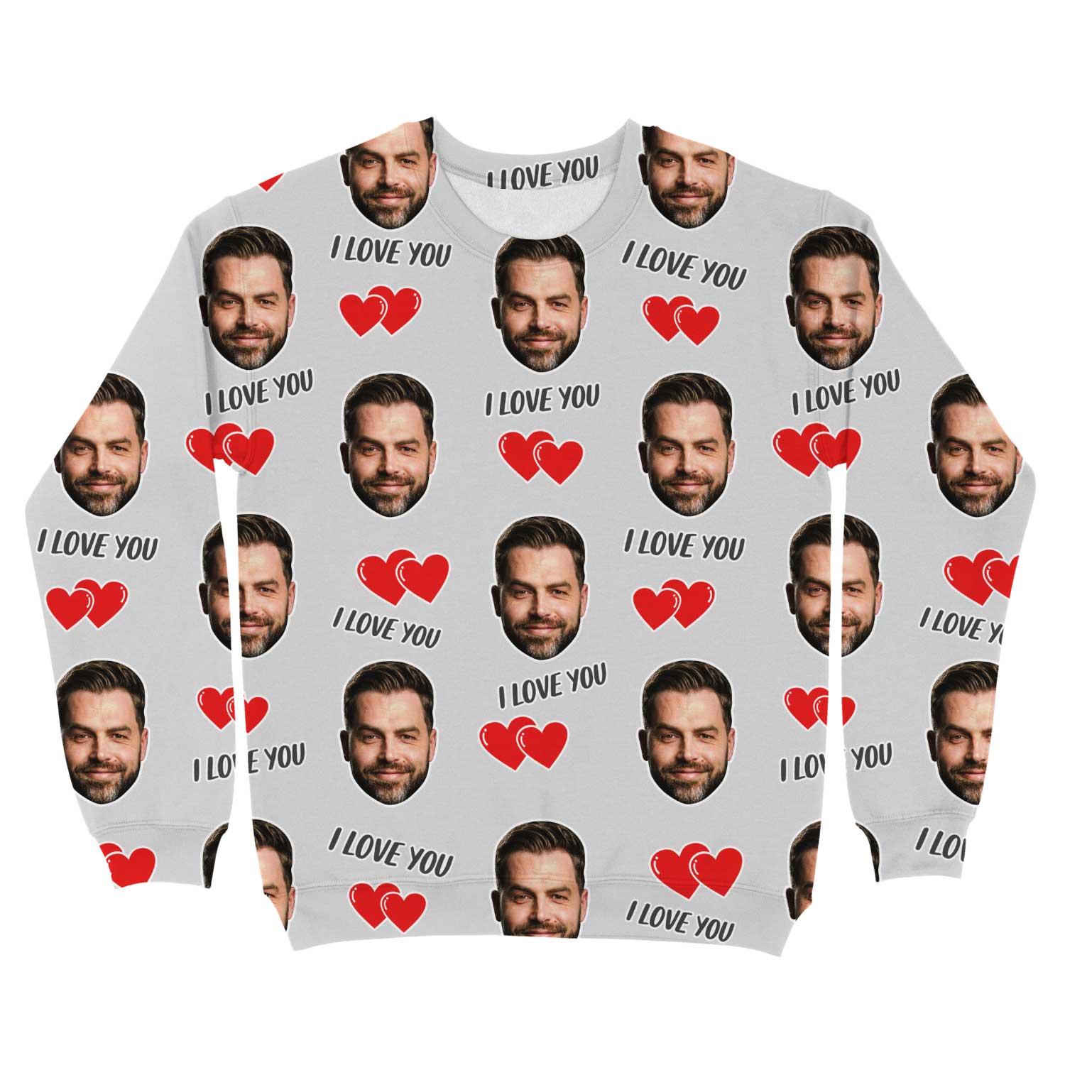 I Love You Personalised Sweatshirt