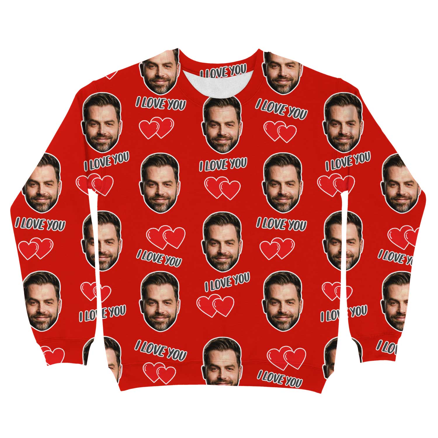 I Love You Personalised Sweatshirt