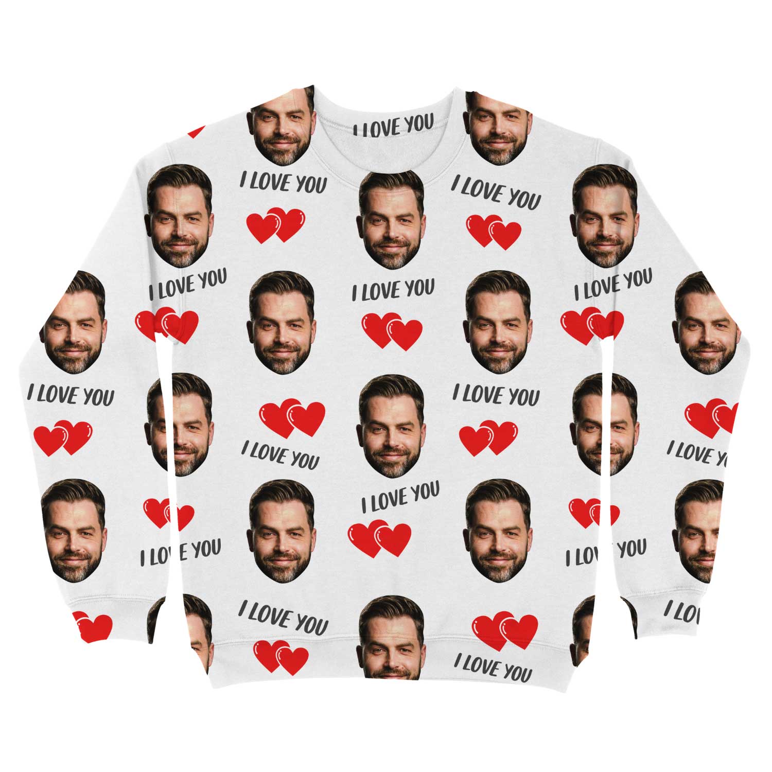 I Love You Personalised Sweatshirt