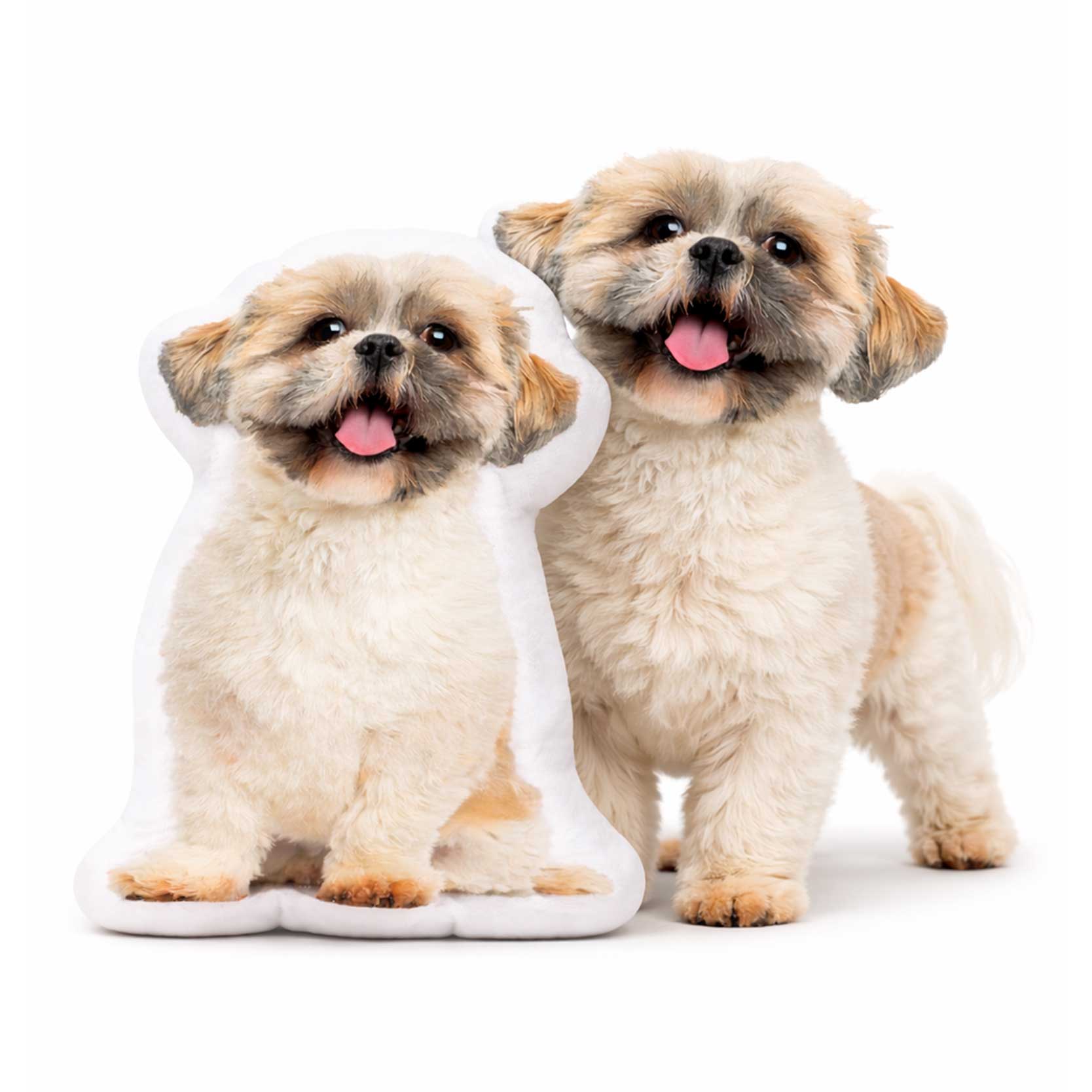 Dog Shaped Face Pillow