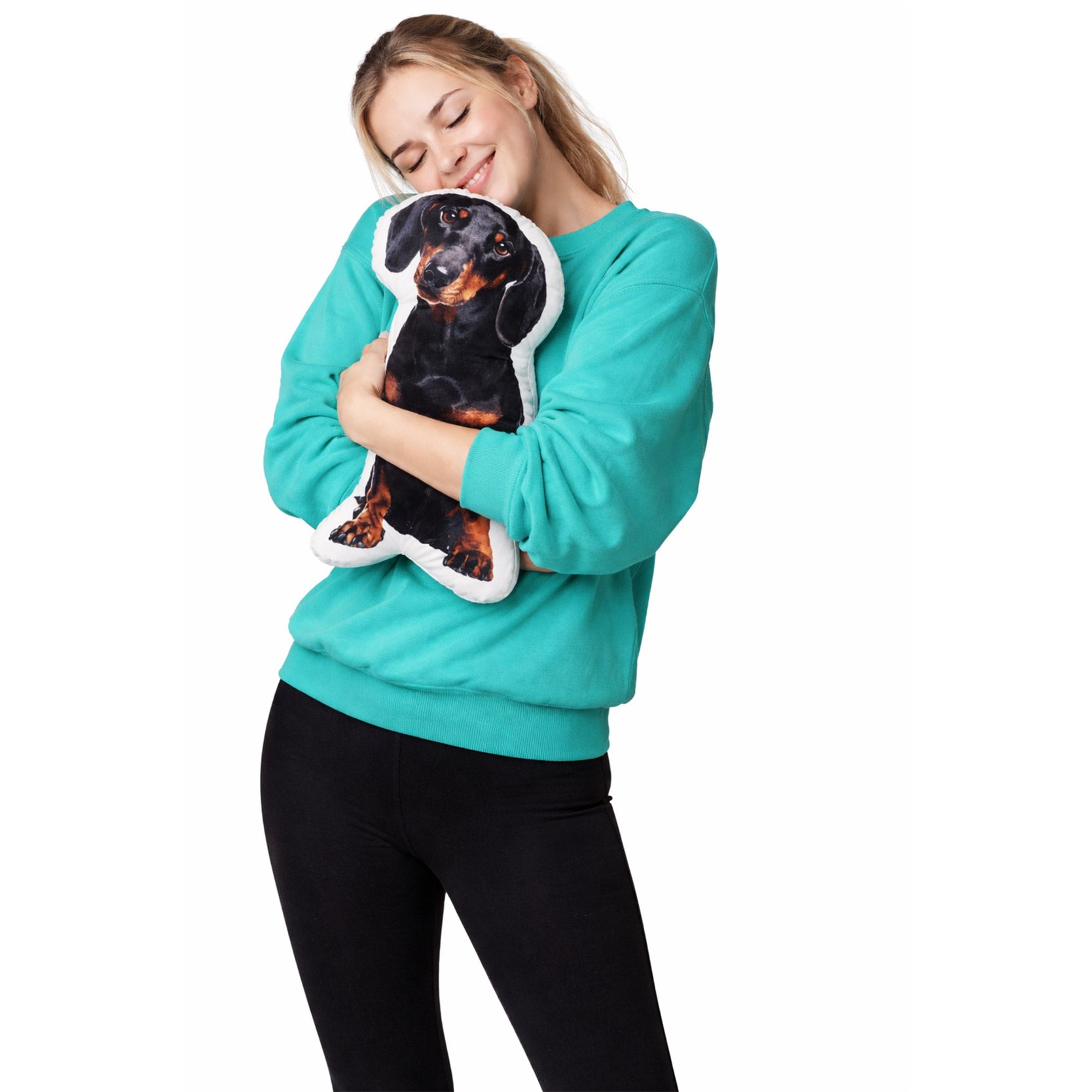 Dog Shaped Face Pillow